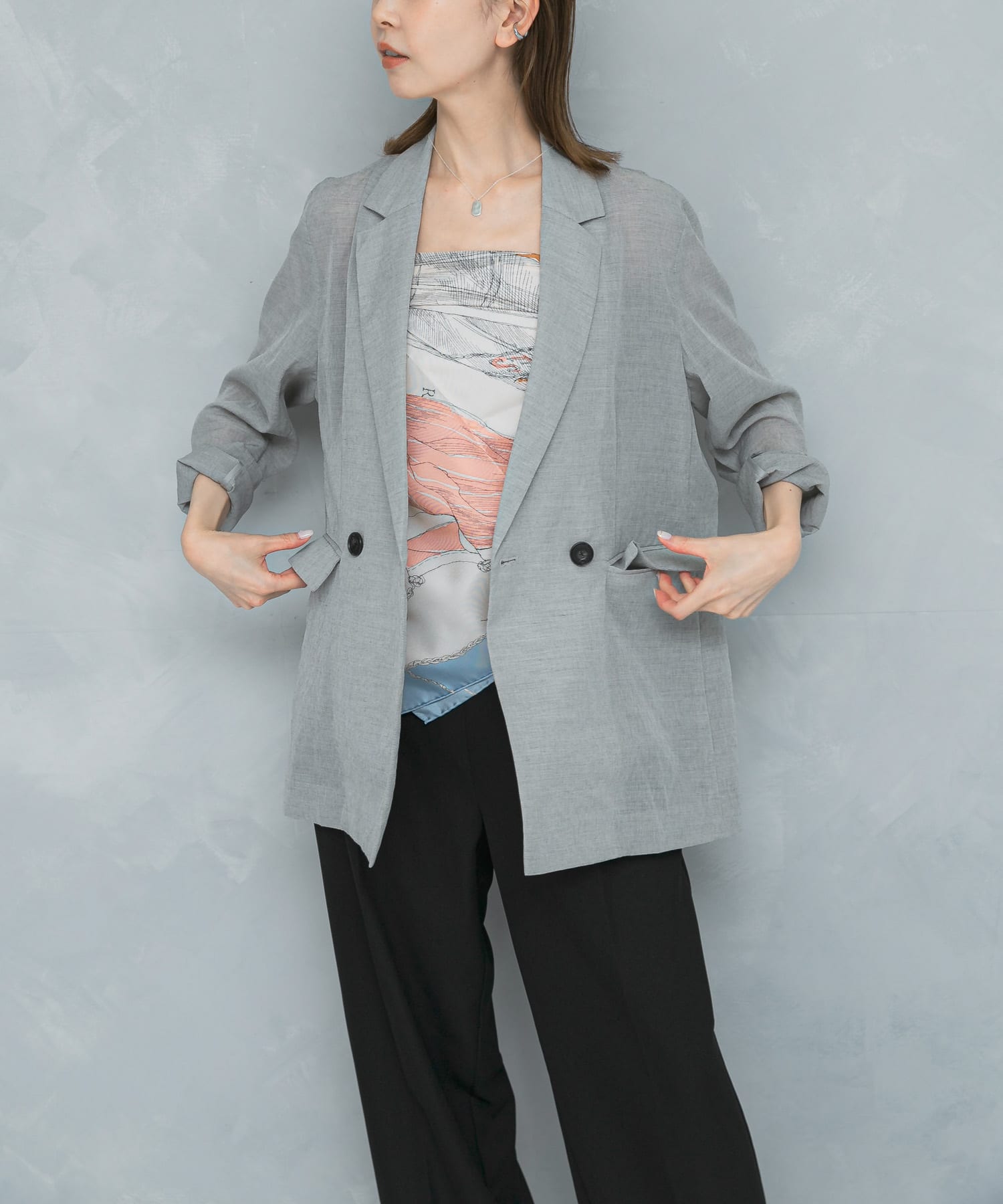 身長：165cm サイズ：FREE