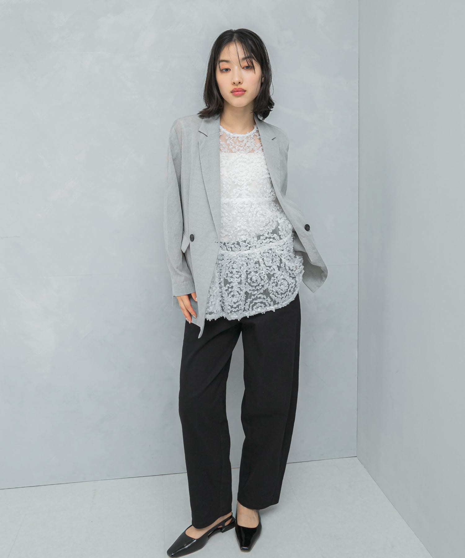 身長：166cm サイズ：FREE