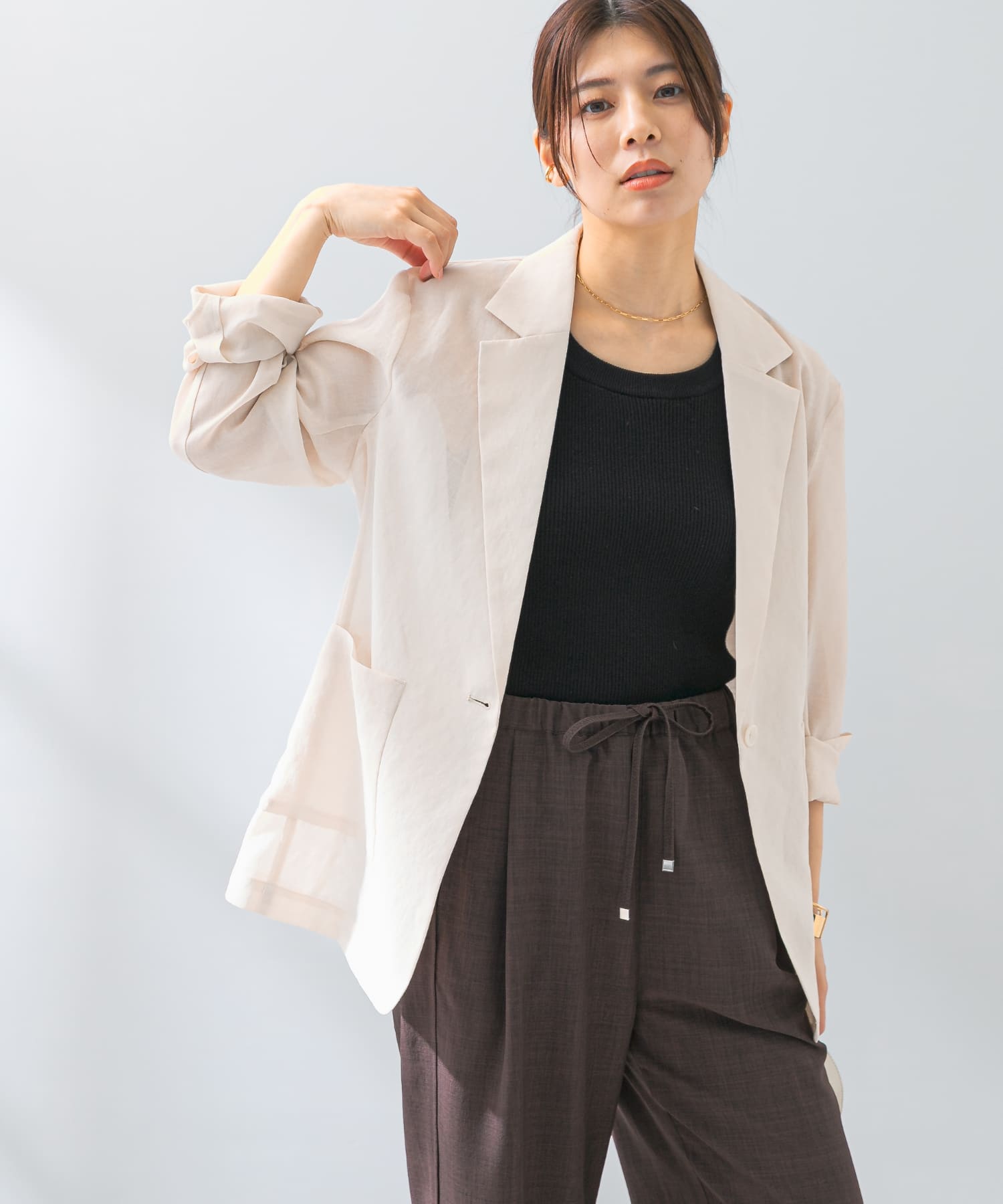 身長：166cm サイズ：FREE