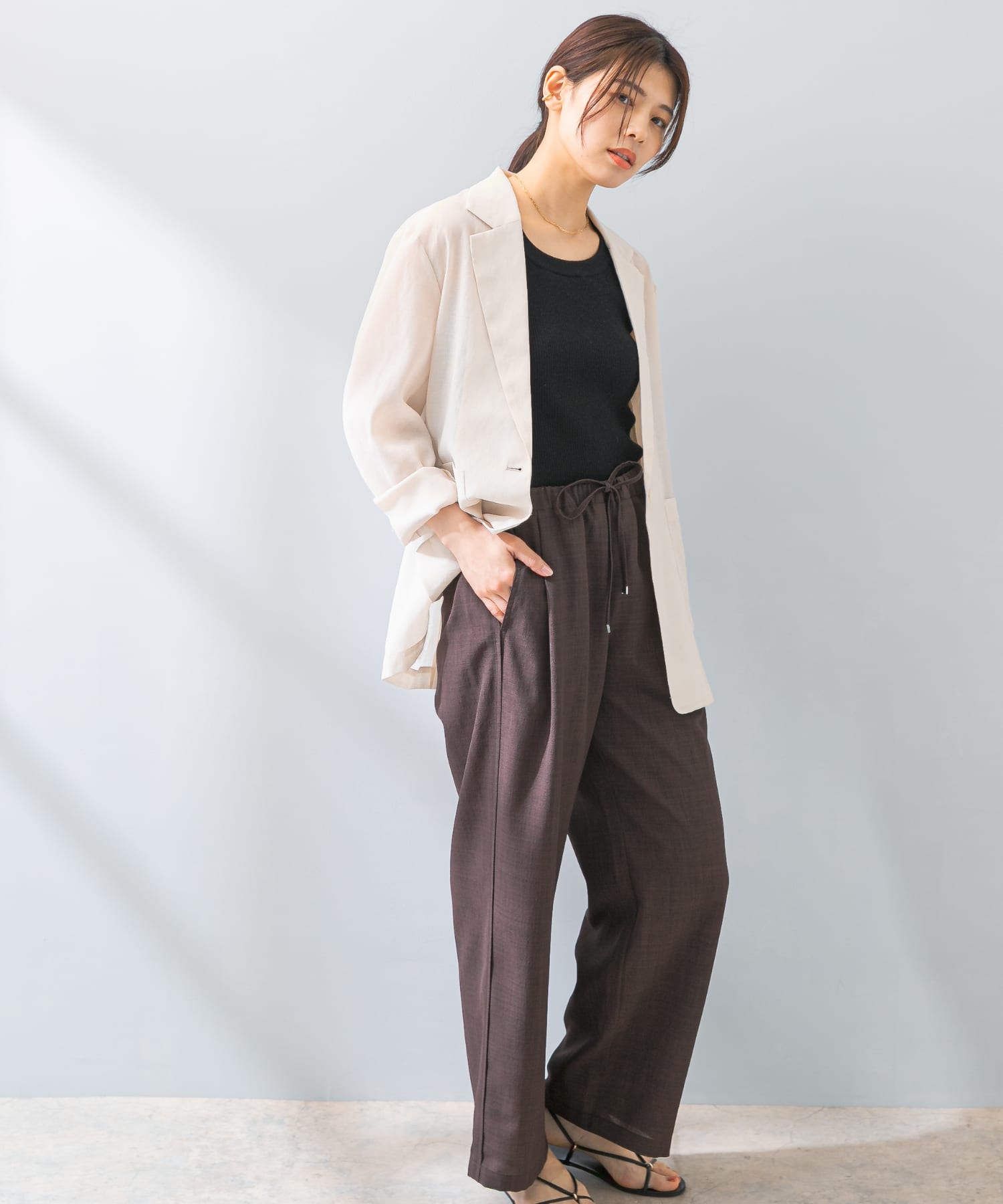 身長：166cm サイズ：FREE
