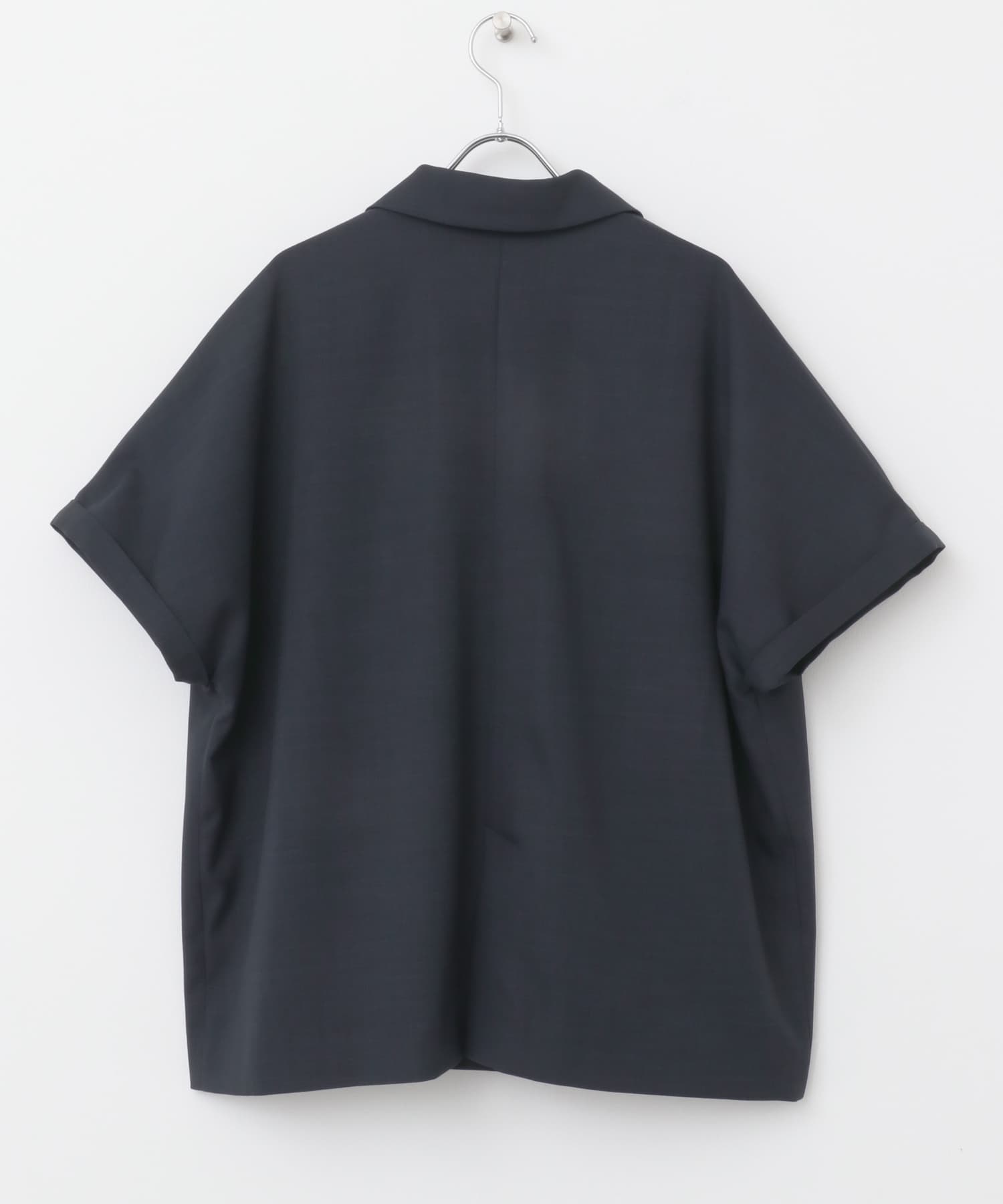 F by ROSSO　ウォッシャブルサマージャケット NAVY FREE