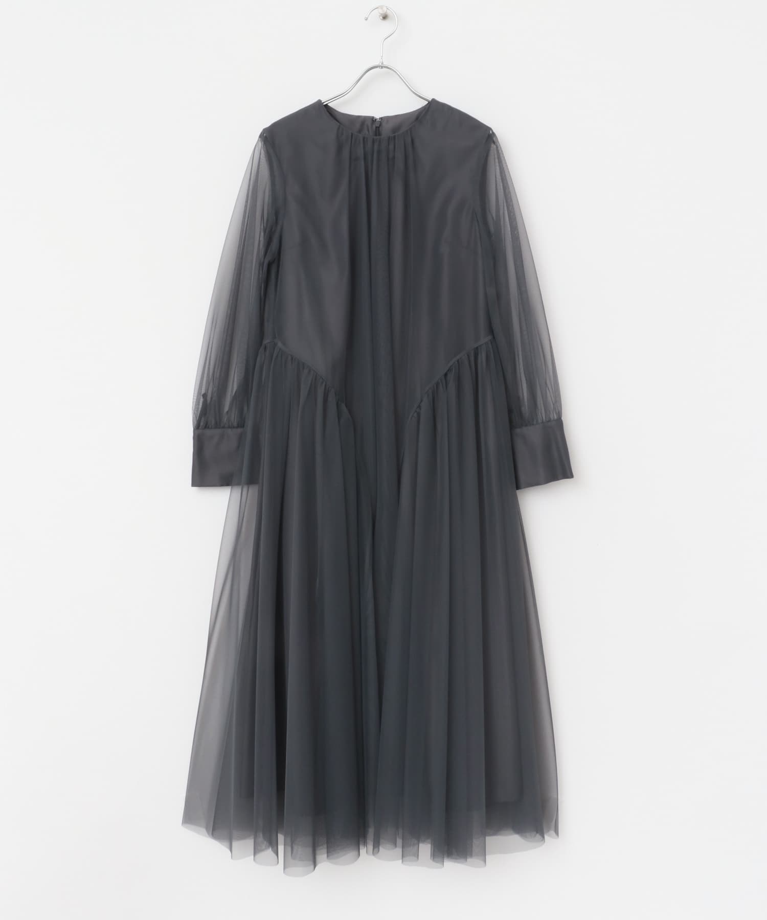チュールシアードレス charcoal FREE