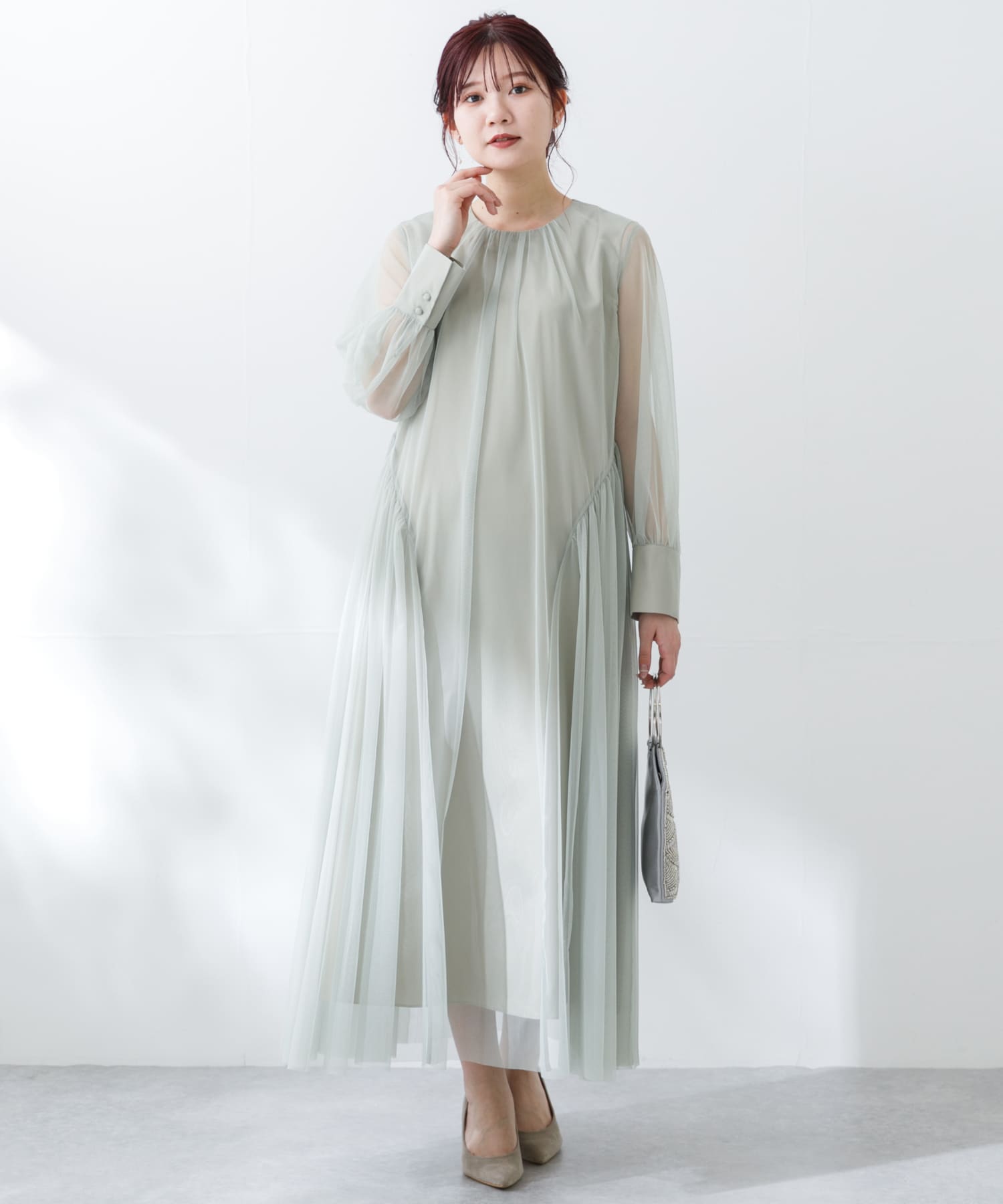 チュールシアードレス