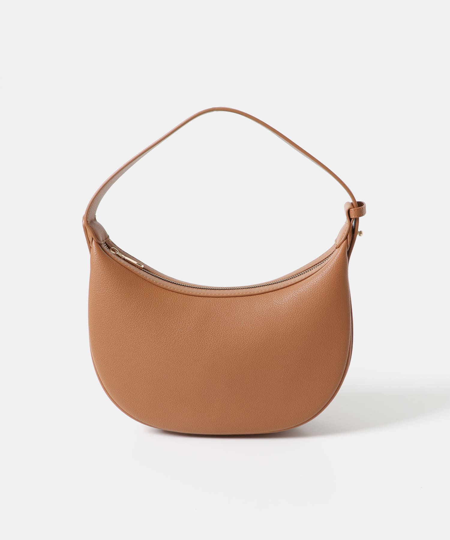 ハーフムーンバッグ BROWN -