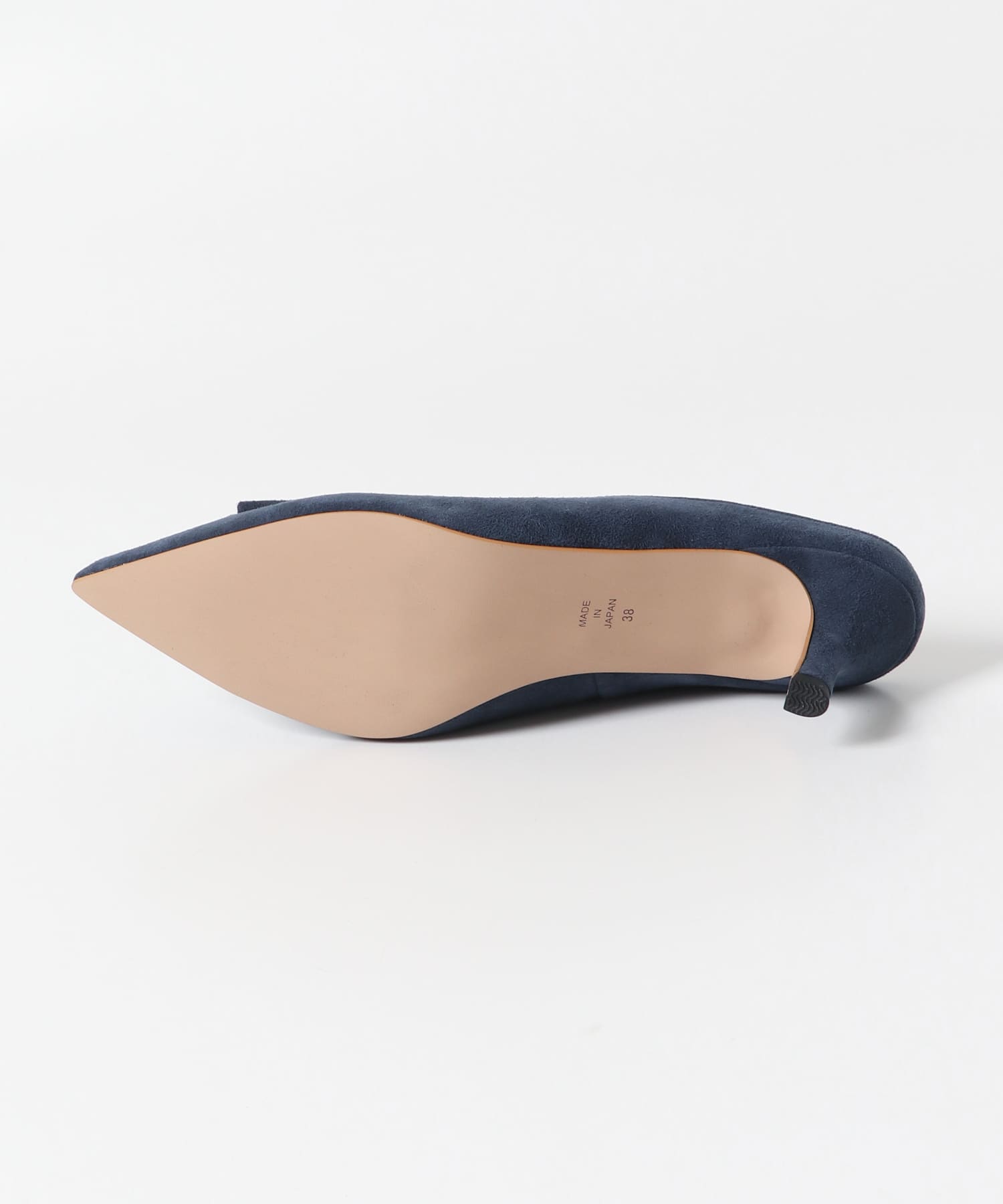 F by ROSSO　バックルデザインミュール NAVY 37