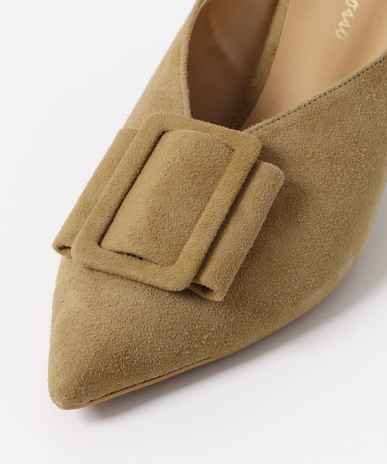 F by ROSSO　バックルデザインミュール CAMEL 37