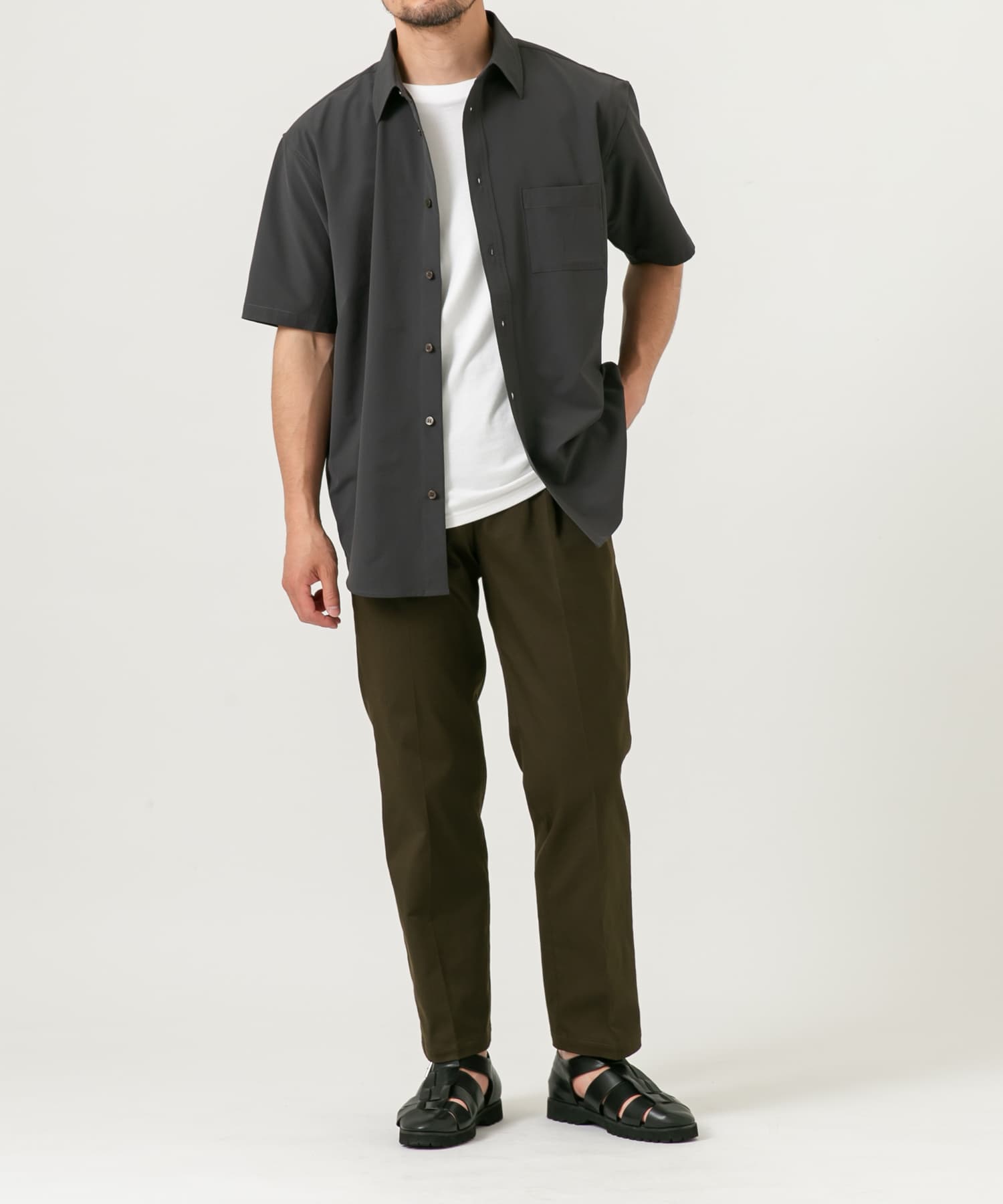 身長：173cm サイズ：L