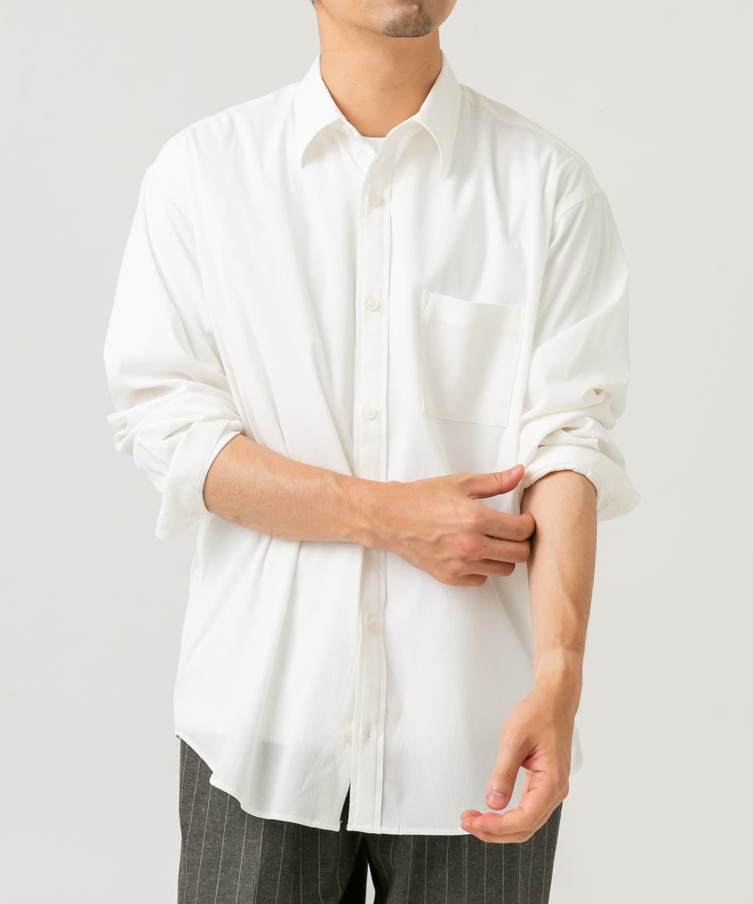 身長：172cm サイズ：L
