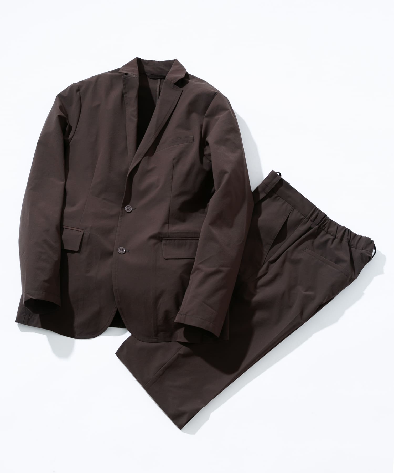 『XLサイズあり』マイクロサッカーイージーセットアップ DARK BROWN S