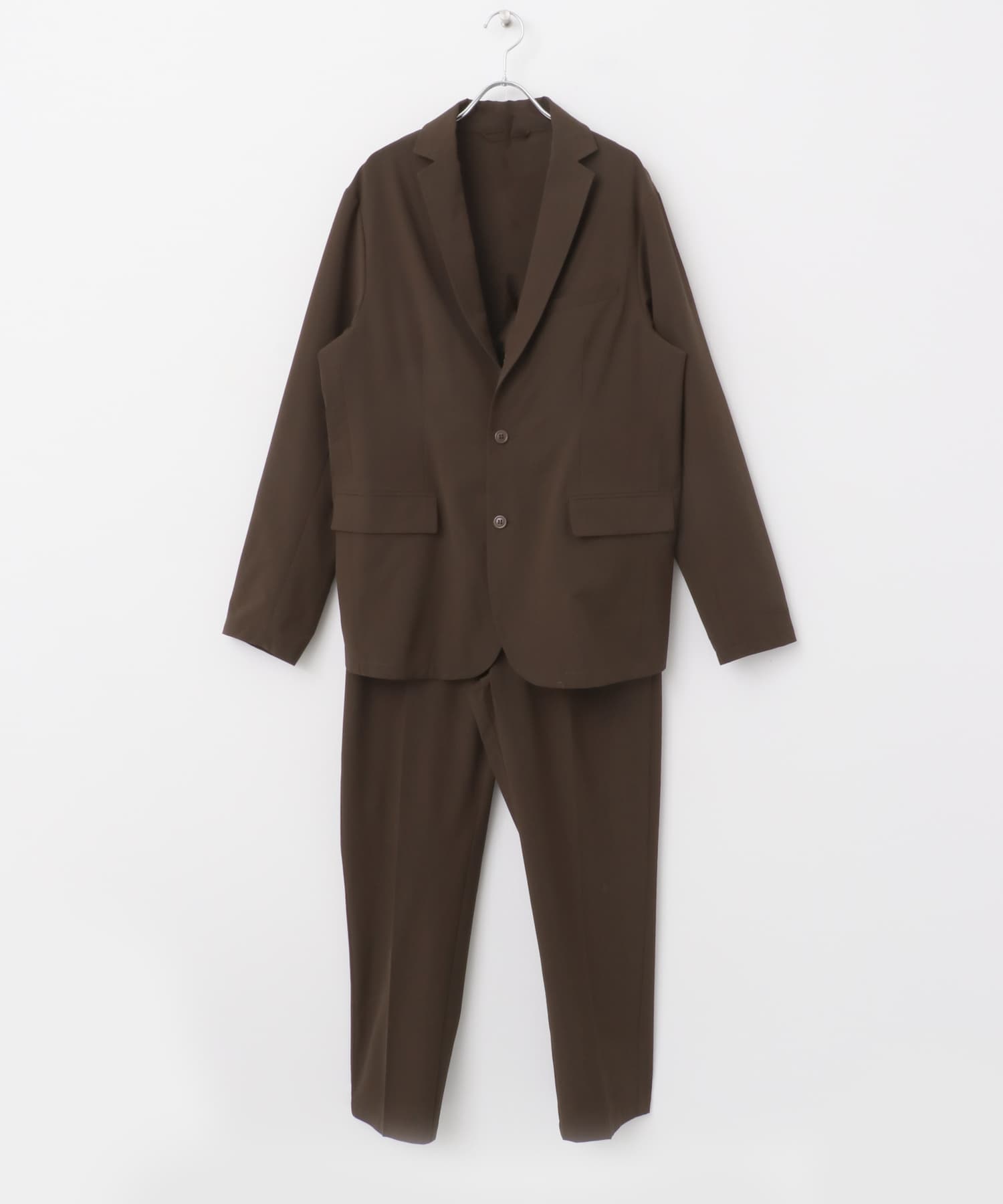 『XLサイズあり』マイクロサッカーイージーセットアップ DARK BROWN S