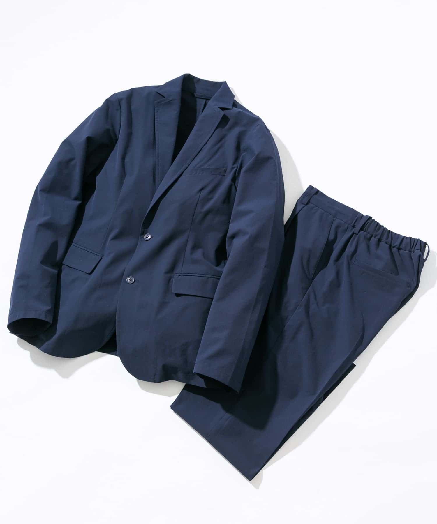 『XLサイズあり』マイクロサッカーイージーセットアップ NAVY XL