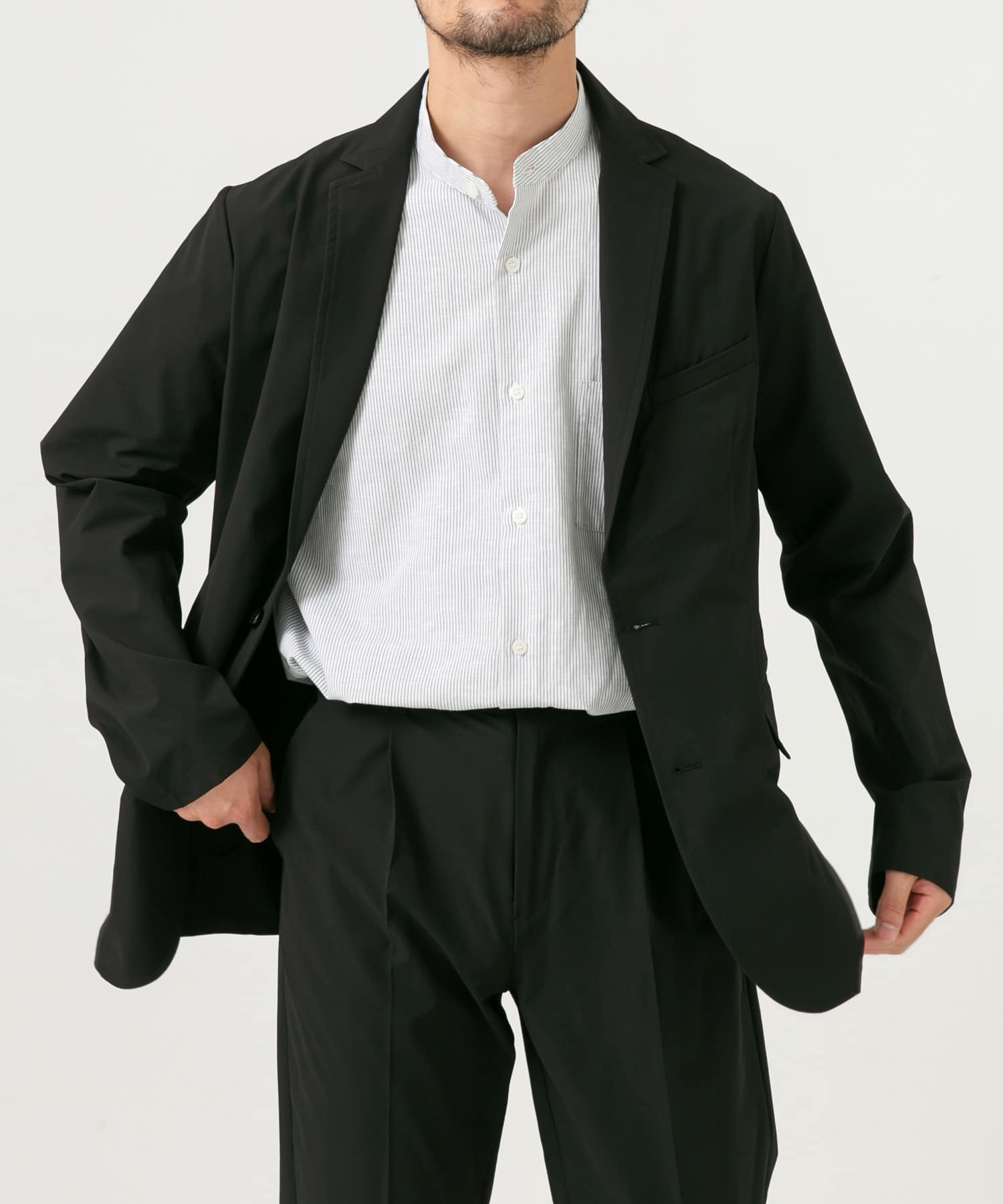 身長：173cm サイズ：L