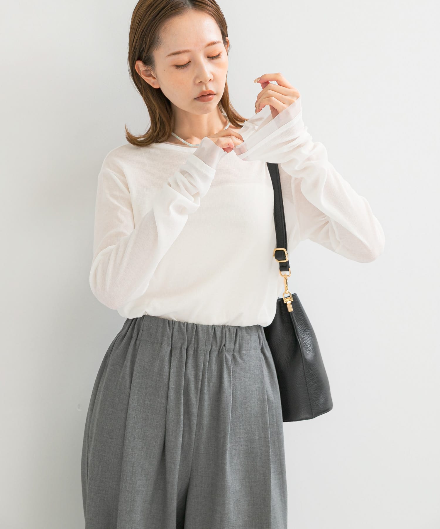 シアードッキングカットソー