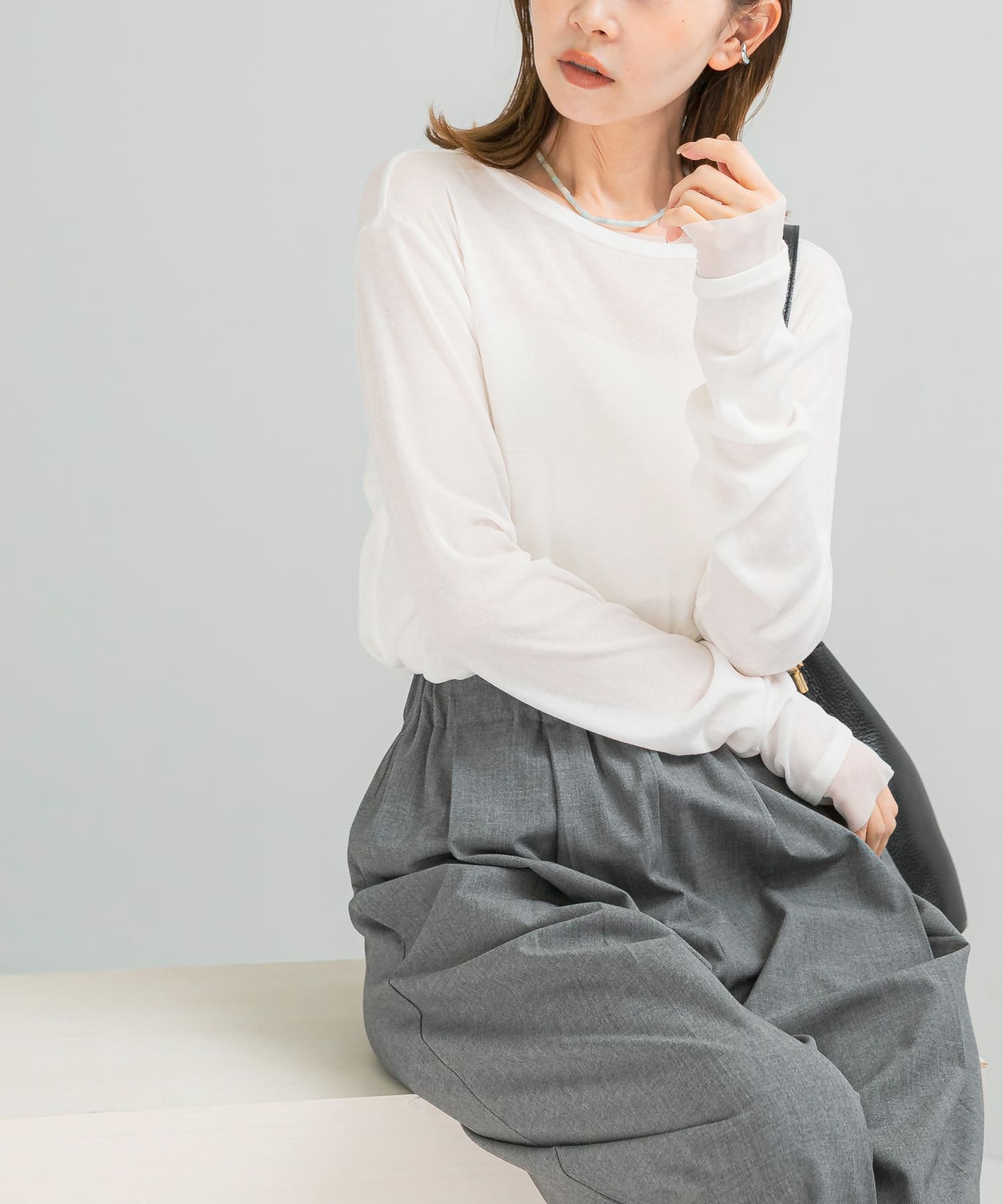 身長：165cm サイズ：FREE