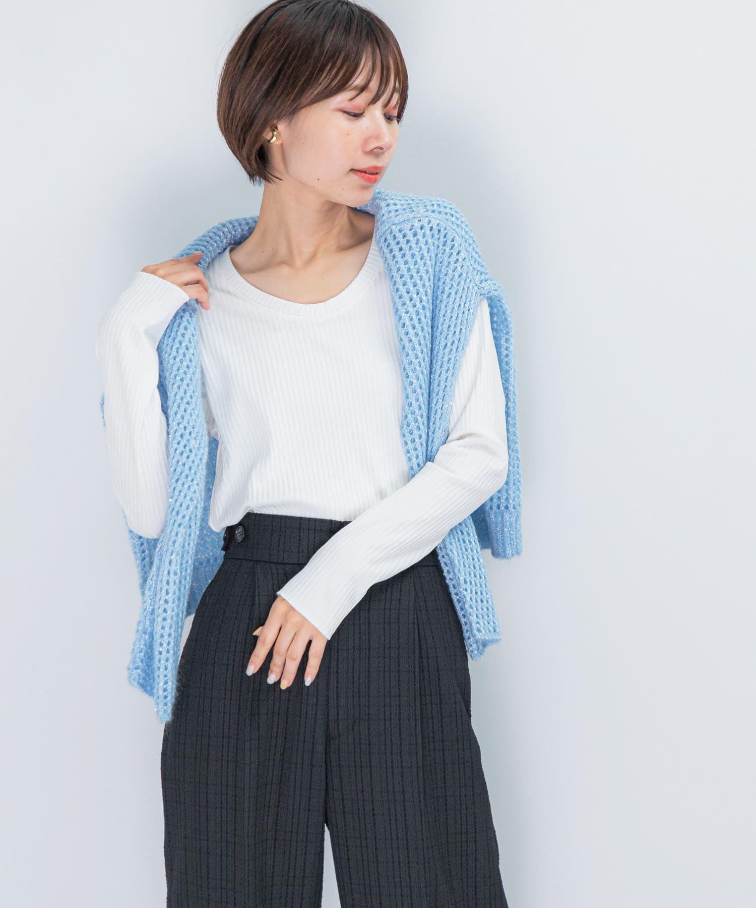 身長：158cm サイズ：FREE