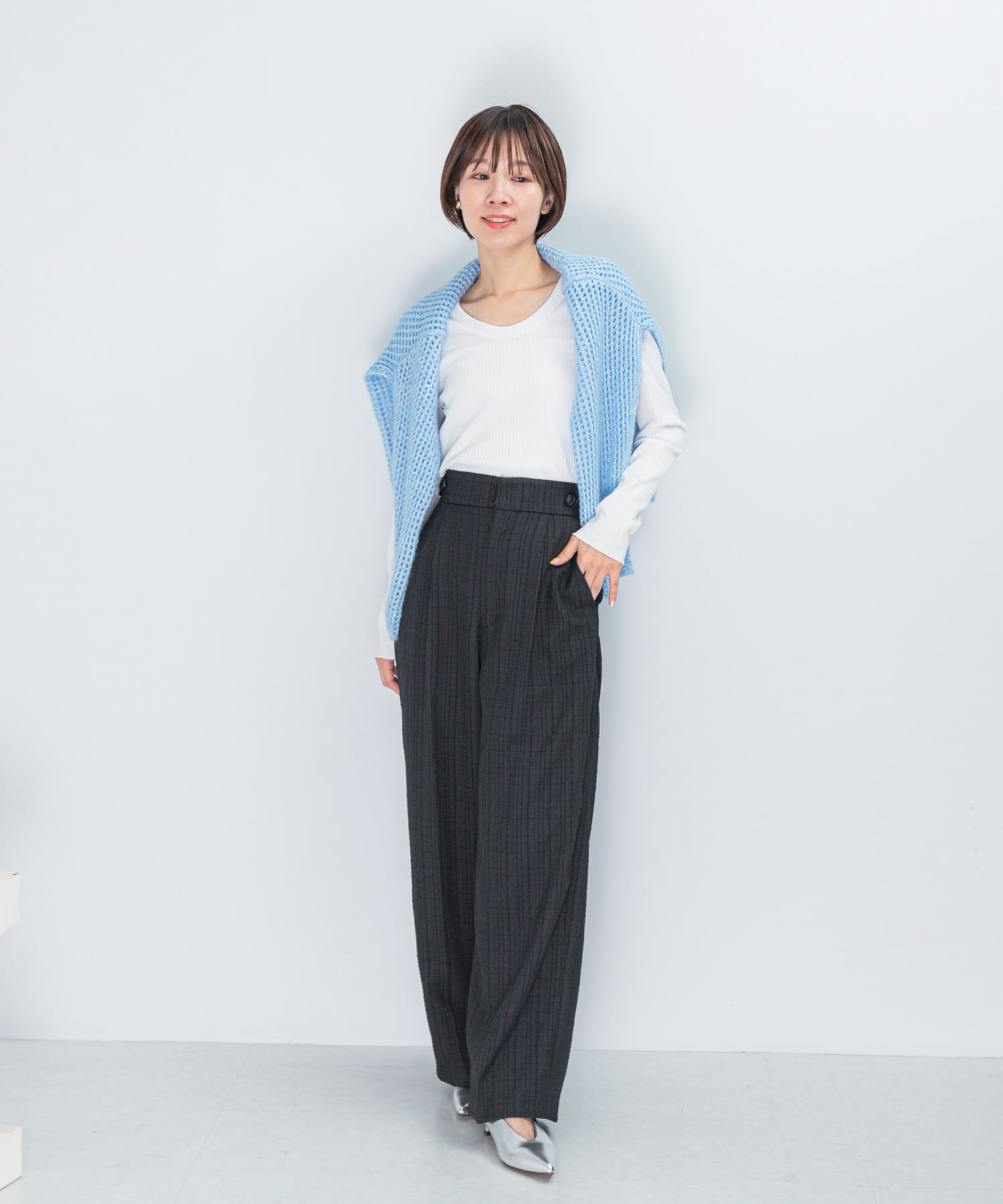 身長：158cm サイズ：FREE