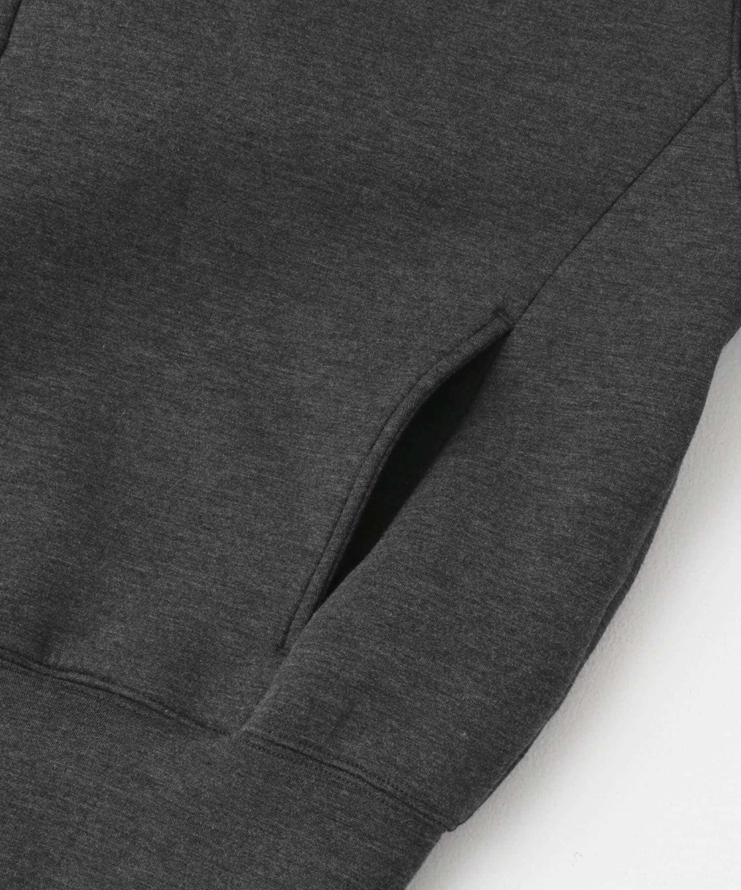 ダブルジップダンボールパーカー DARK GRAY FREE