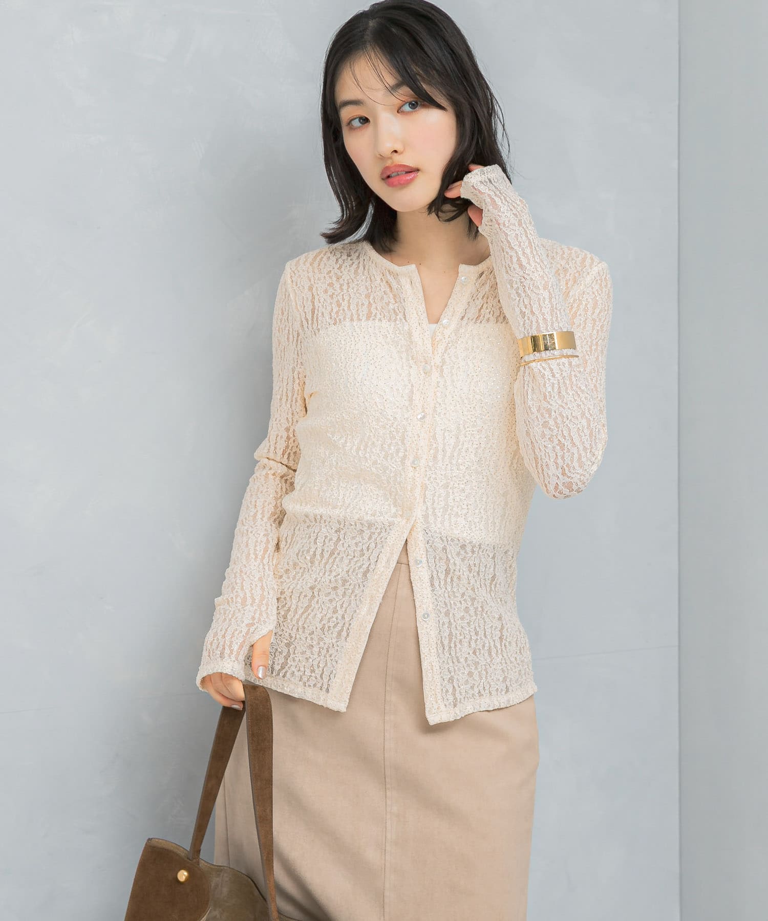 身長：166cm サイズ：FREE