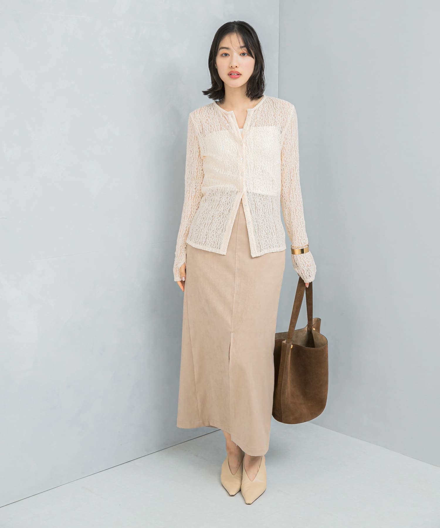 身長：166cm サイズ：FREE