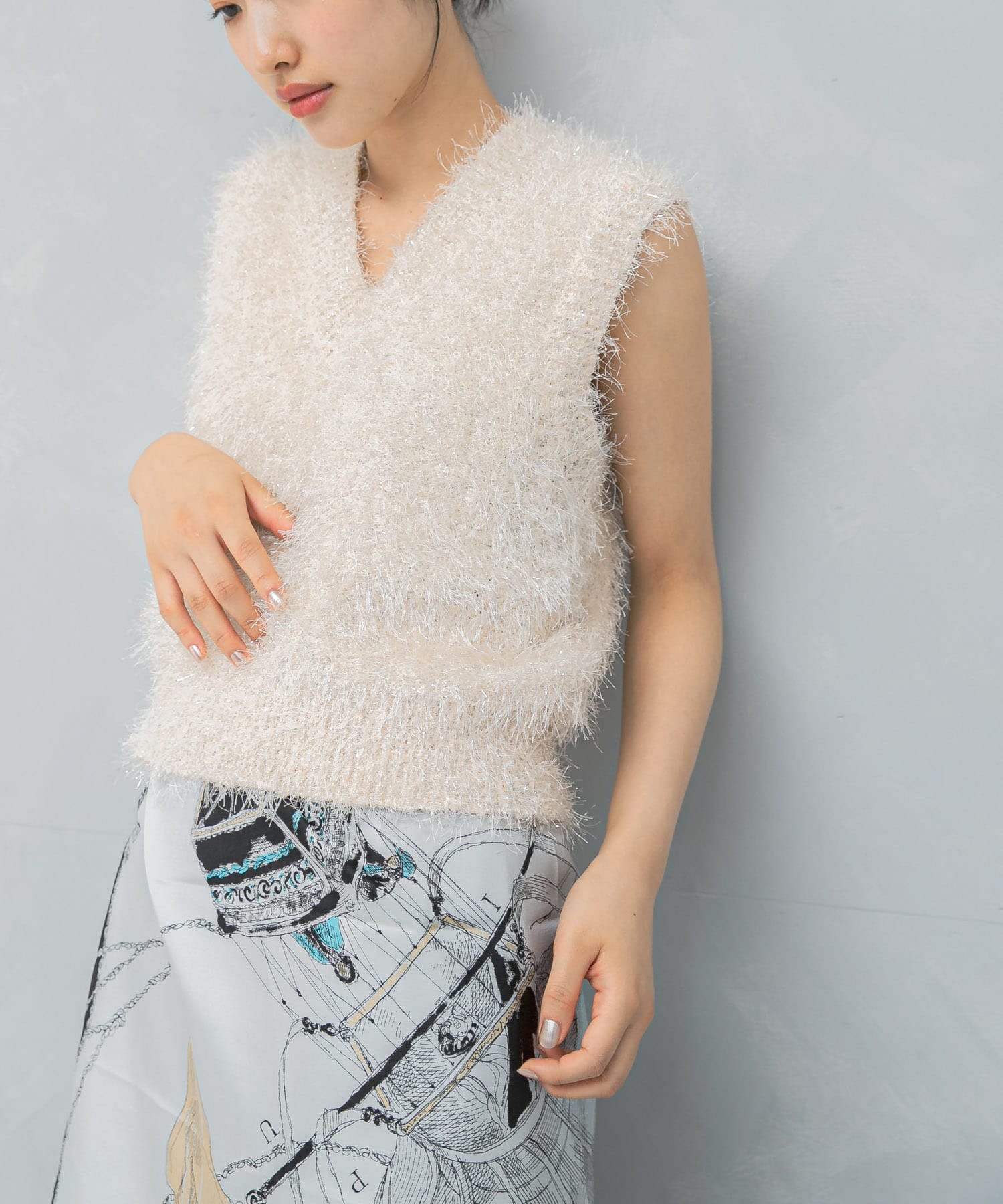 身長：166cm サイズ：FREE