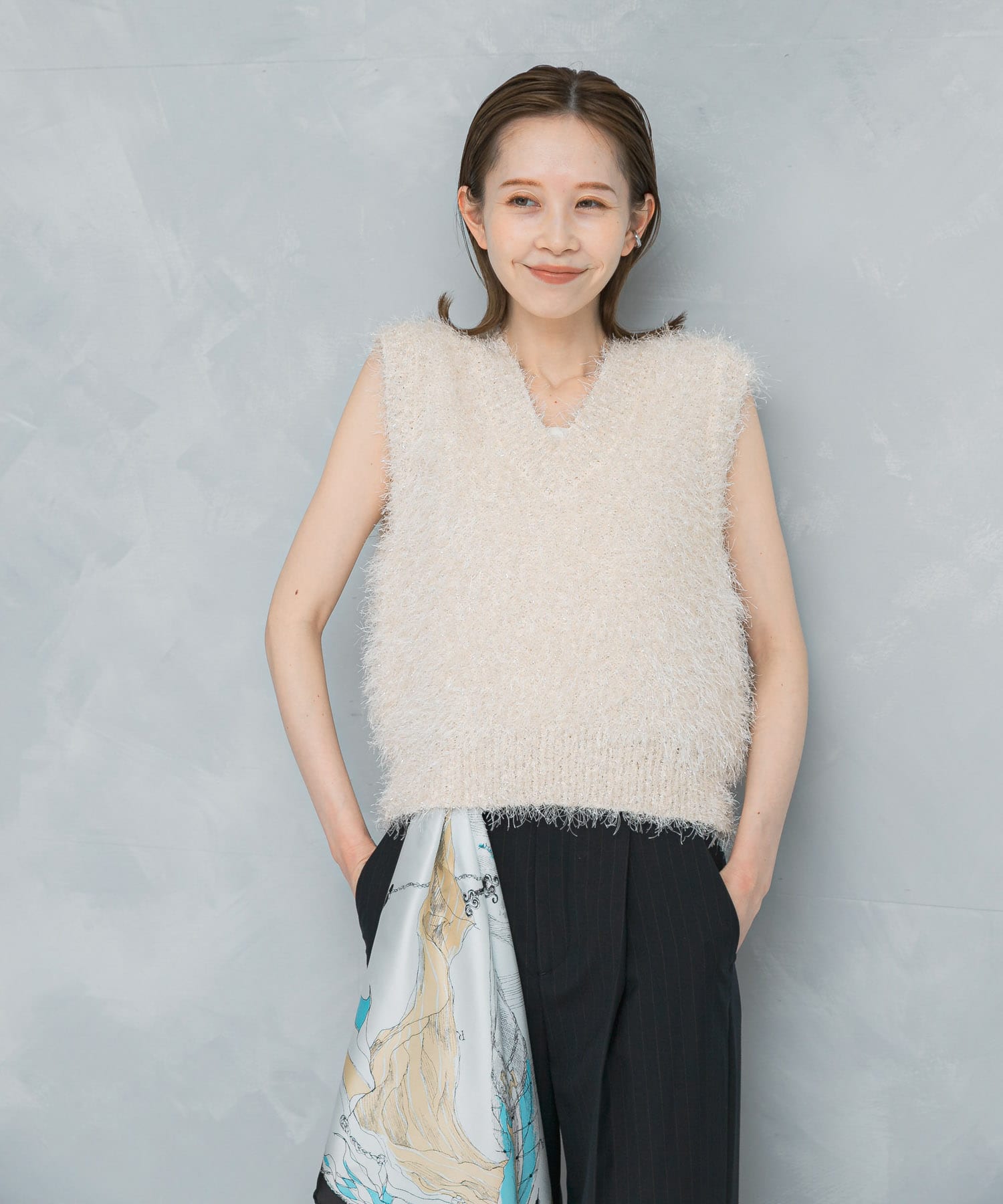 身長：165cm サイズ：FREE