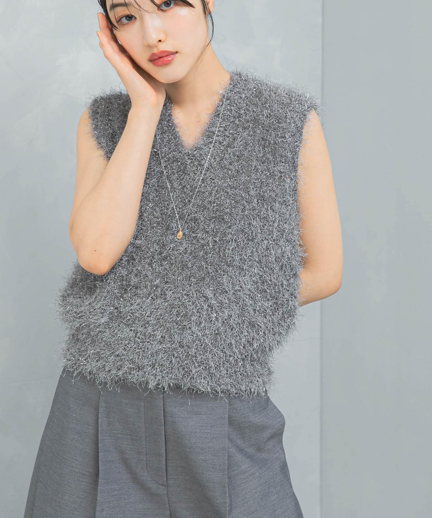 身長：166cm サイズ：FREE