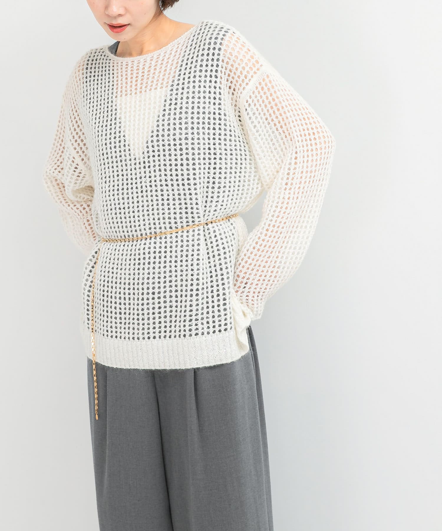 身長：158cm サイズ：FREE