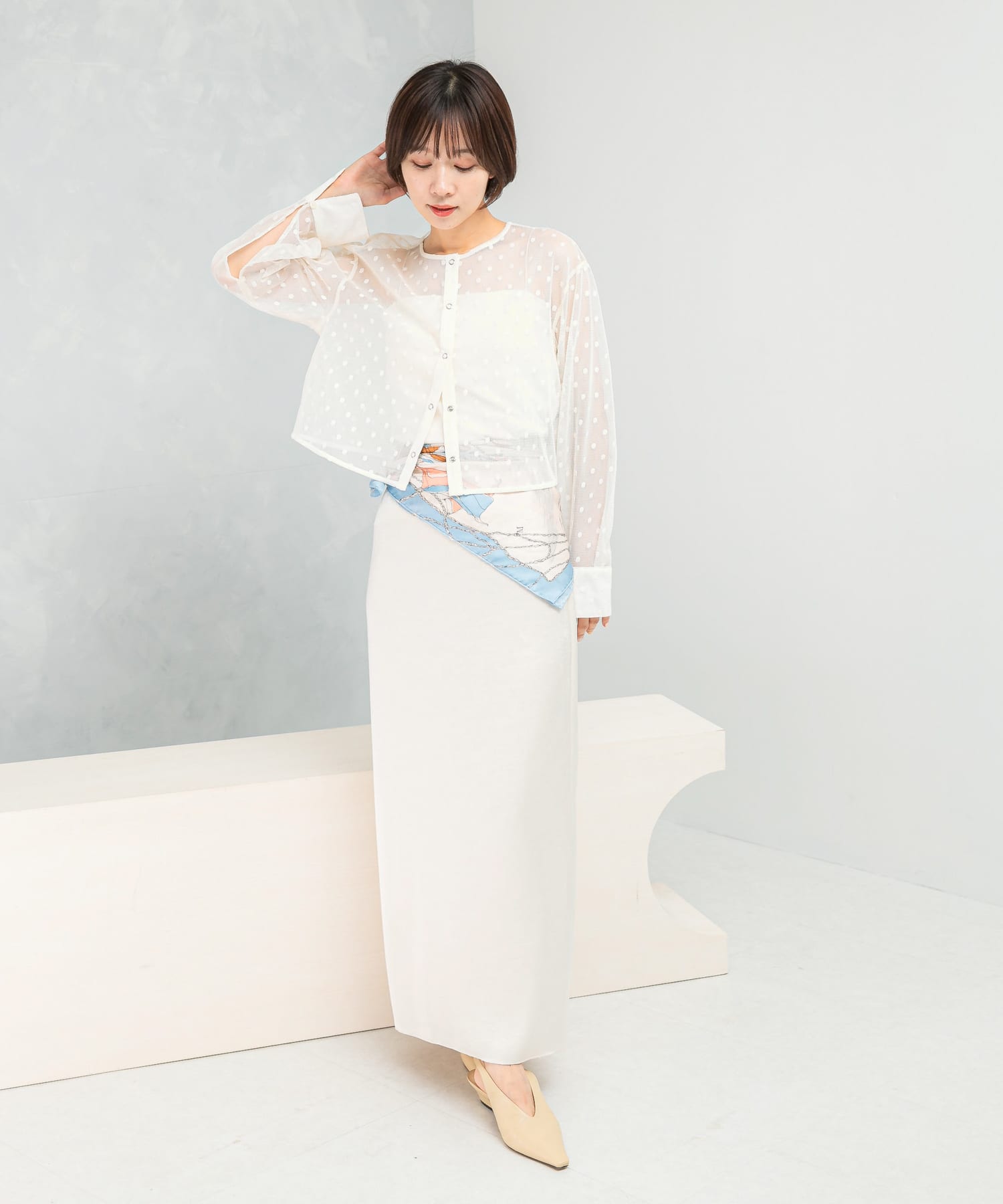 身長：158cm サイズ：FREE