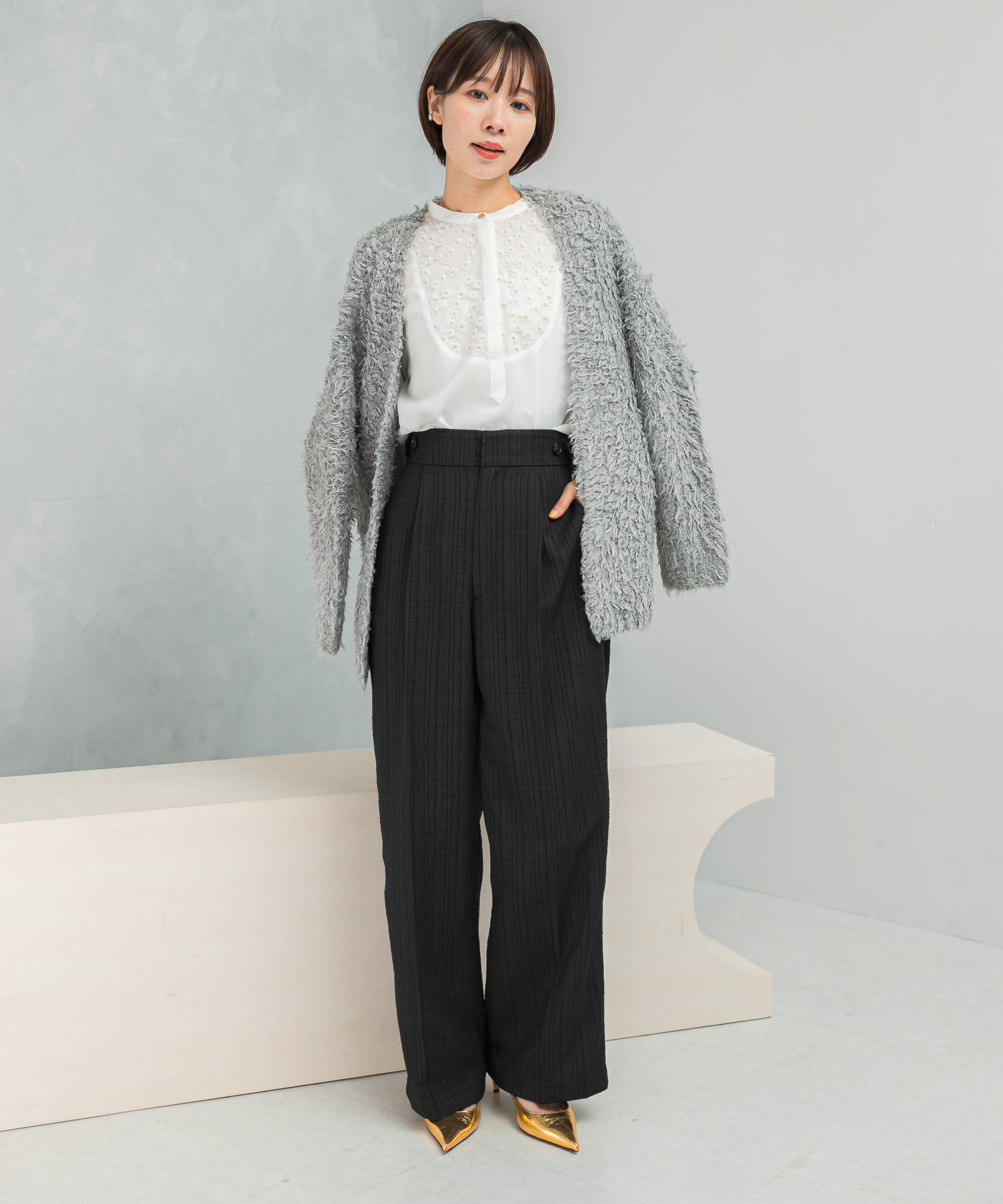 身長：158cm サイズ：FREE