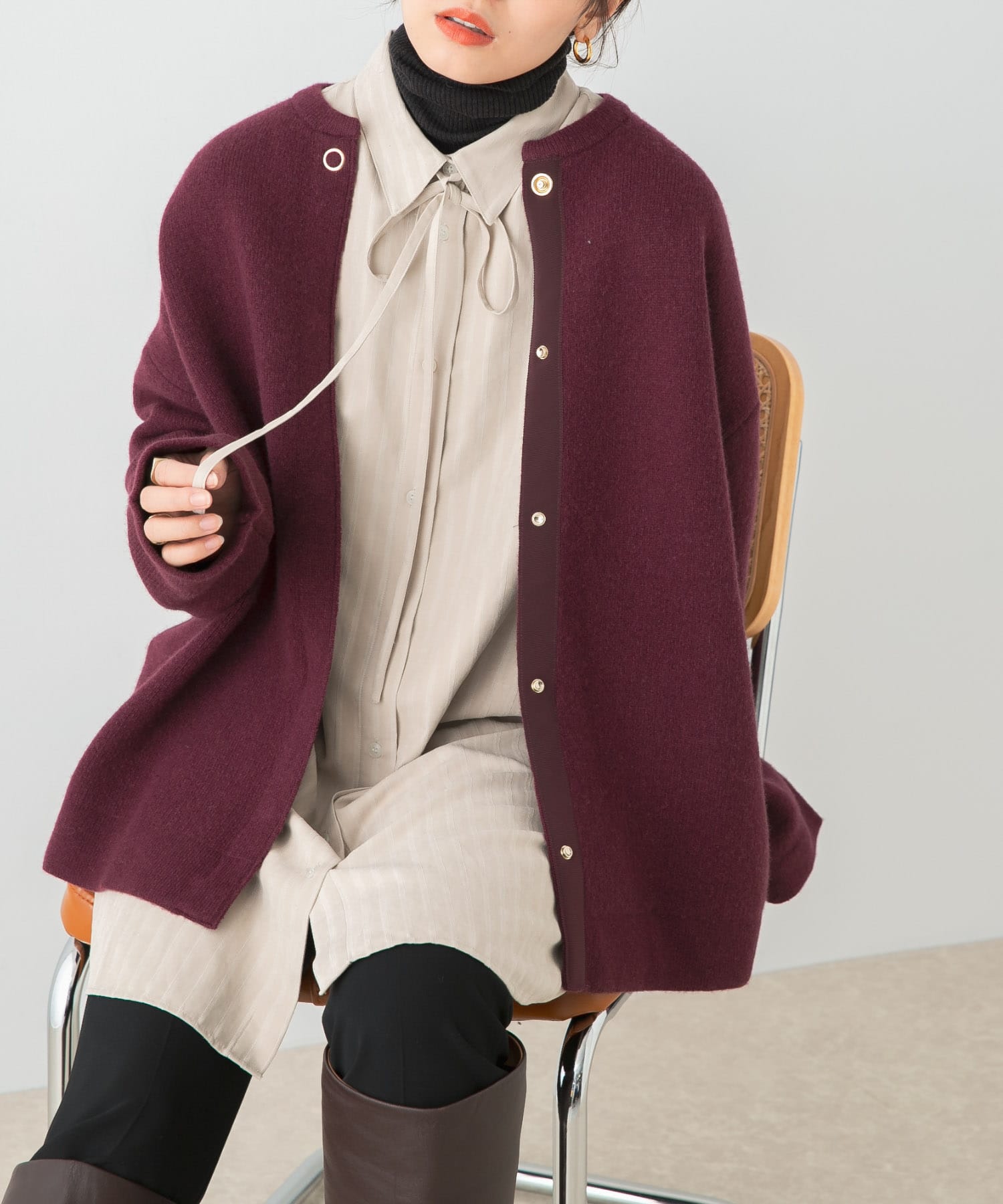 身長：166cm サイズ：FREE