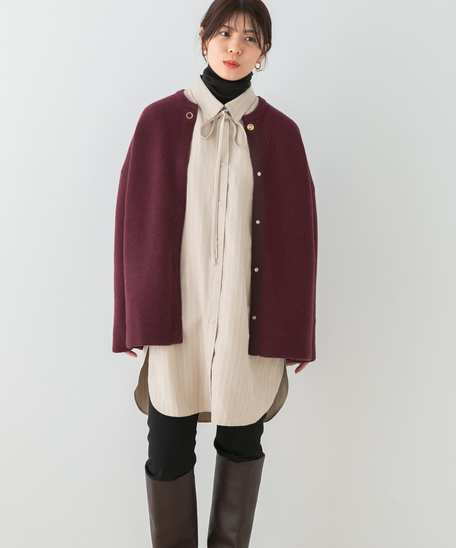 身長：166cm サイズ：FREE