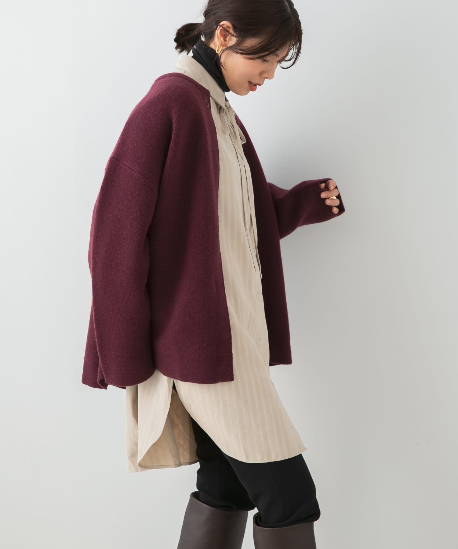 身長：166cm サイズ：FREE