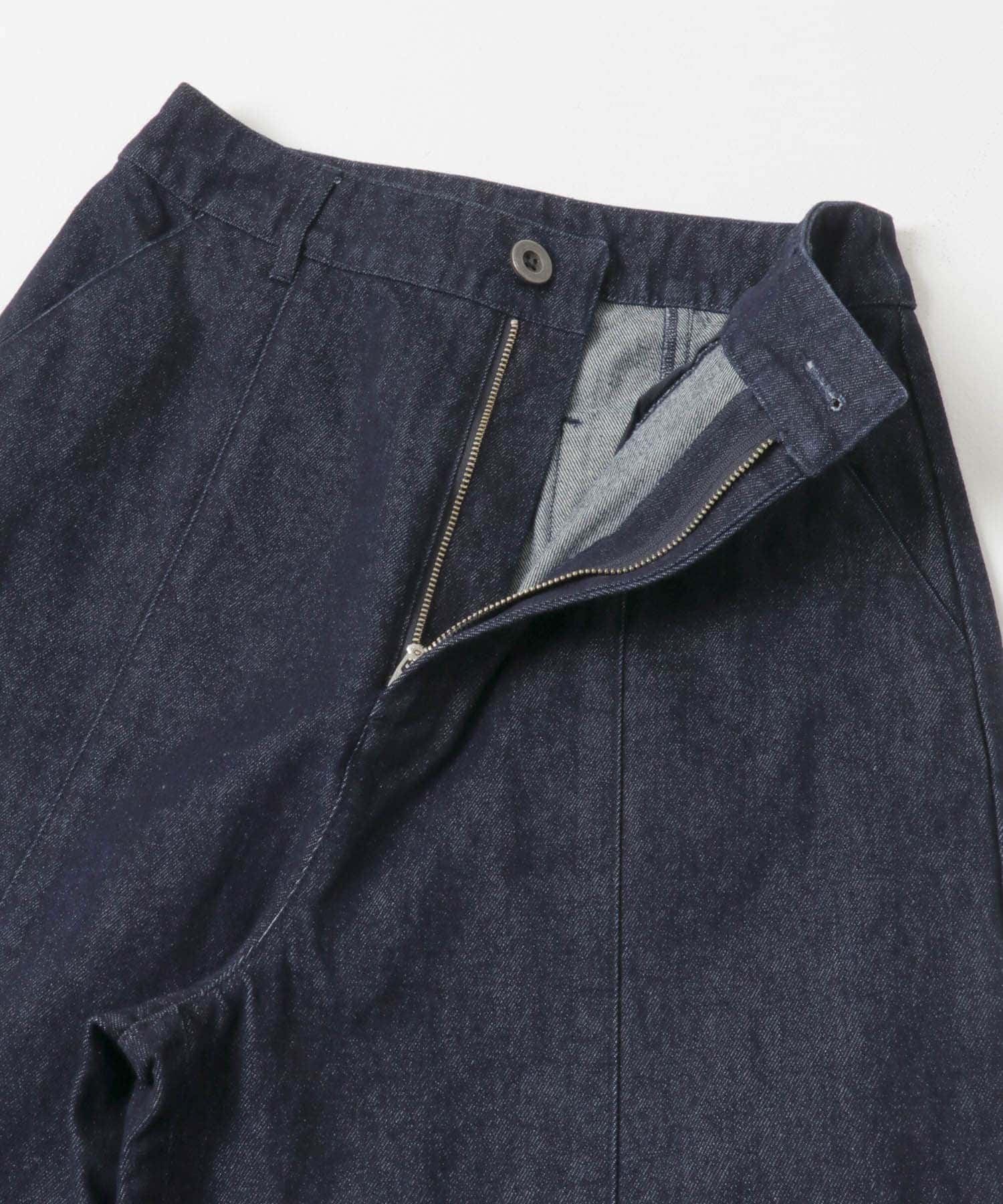 F by ROSSO　カーブフォルムデニムパンツ NAVY 36