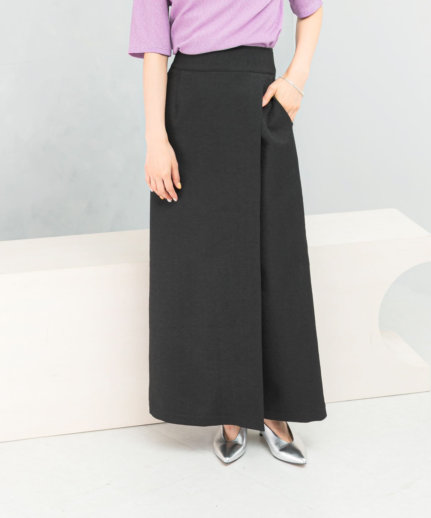 UVカットストレートタックスカート(36 GREIGE): スカート｜URBAN