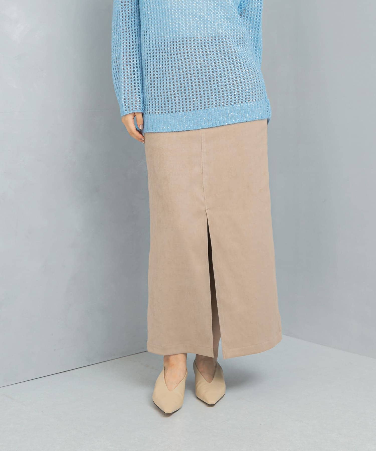 ピーチタッチストレートスカート