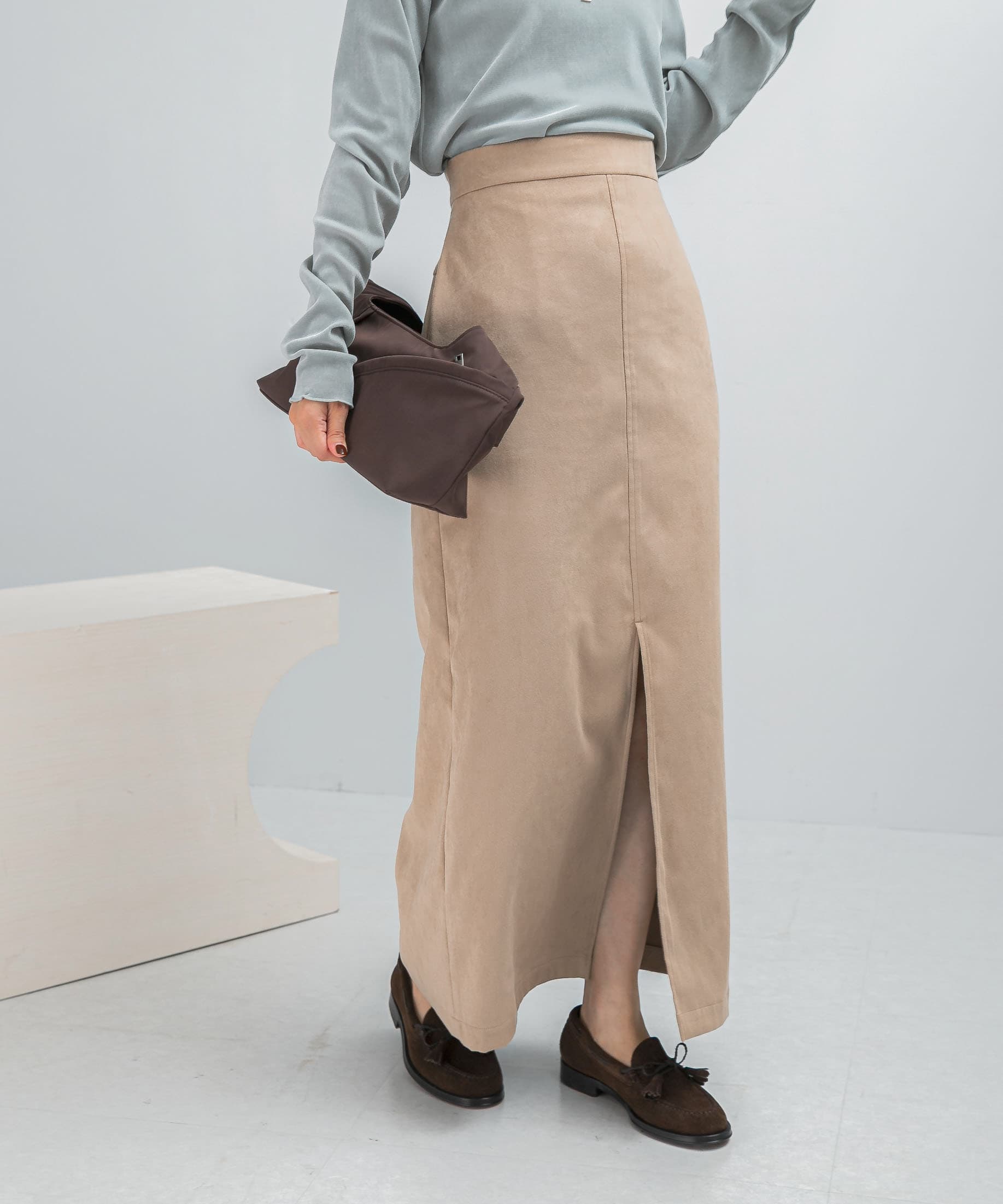 ピーチタッチストレートスカート(36 L/BEIGE): スカート｜URBAN