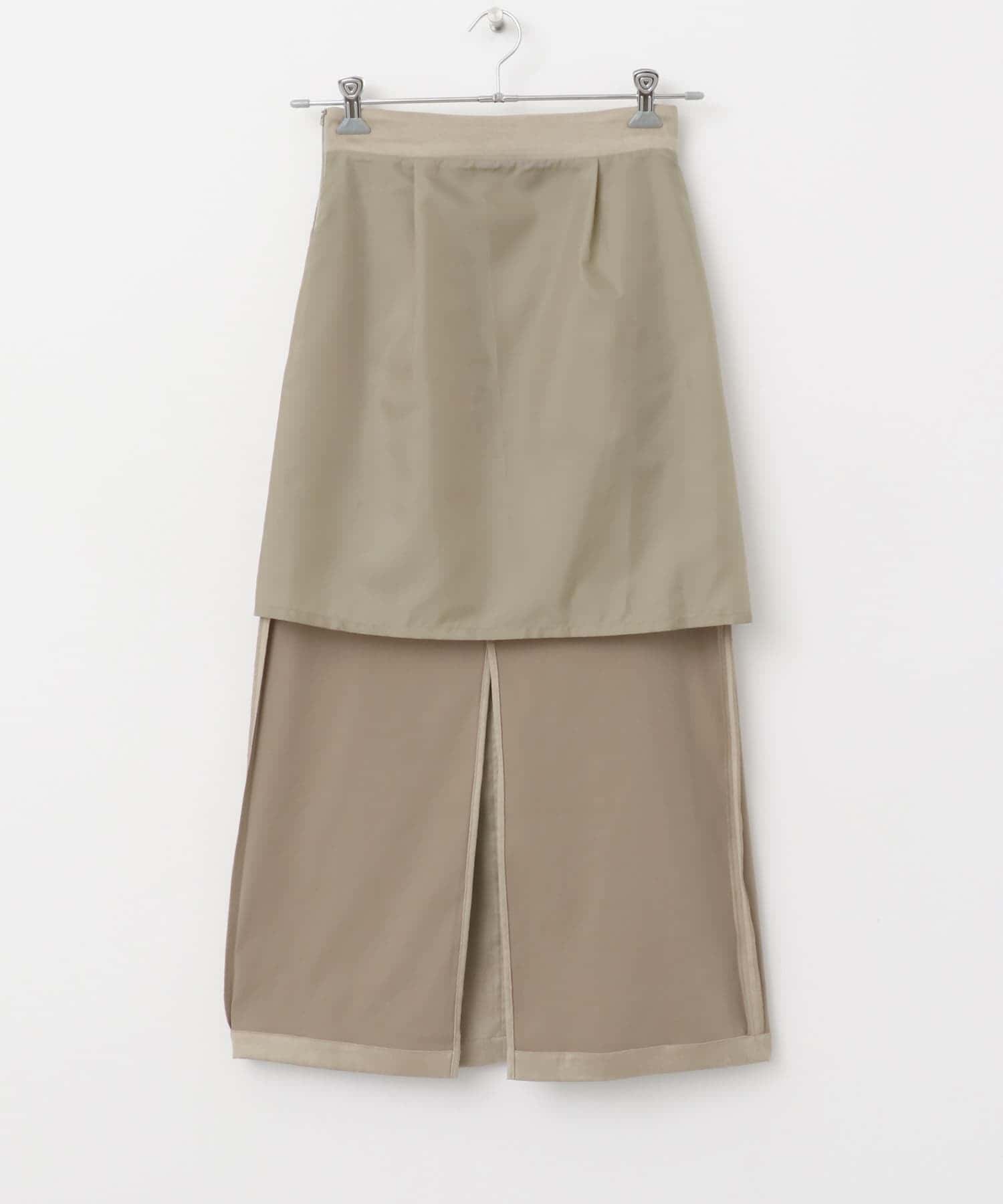 ピーチタッチストレートスカート L/BEIGE 36