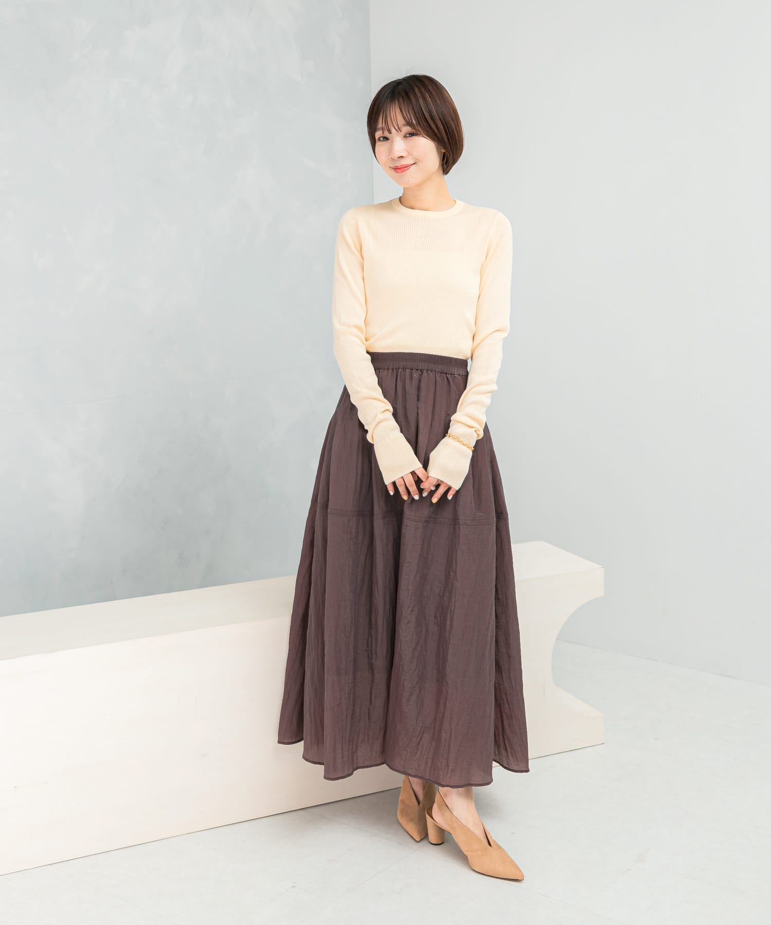 身長：158cm サイズ：FREE