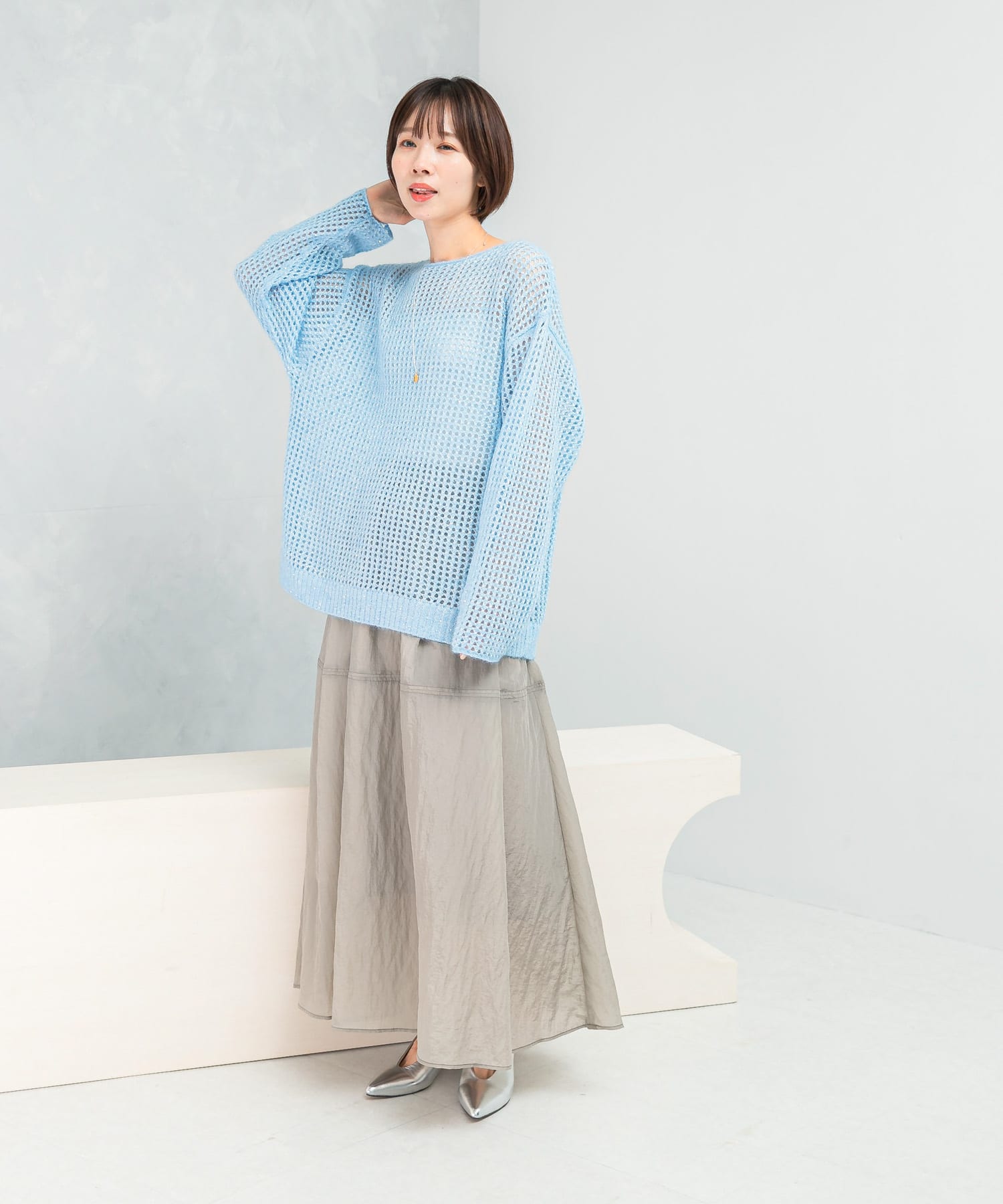 身長：158cm サイズ：FREE