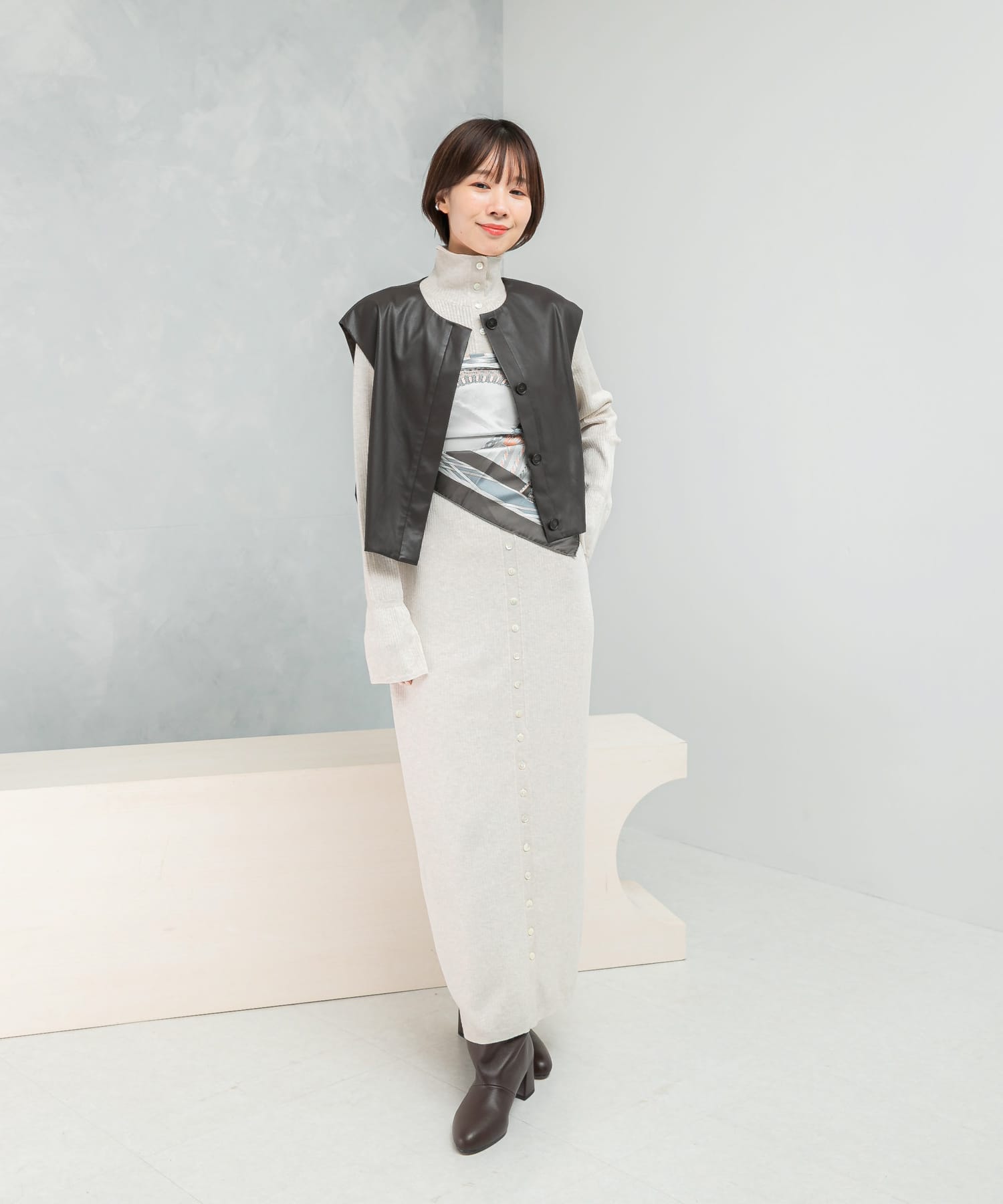 身長：158cm サイズ：FREE