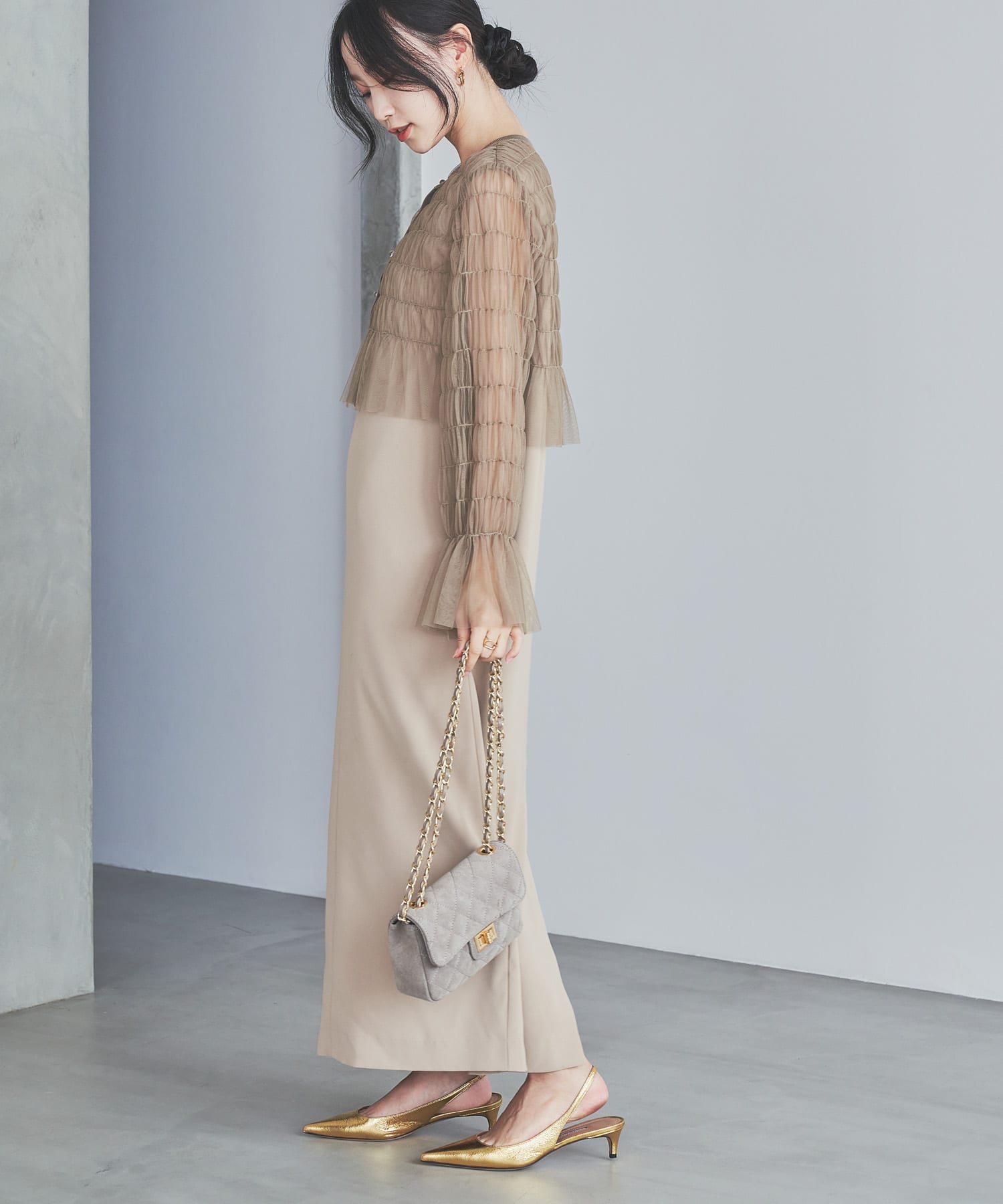 身長：158cm サイズ：FREE