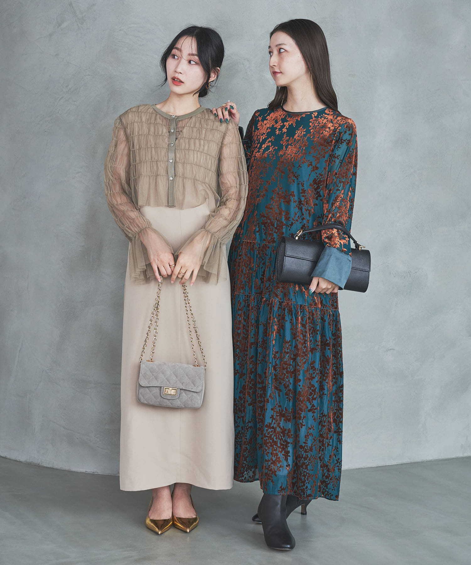 身長：158cm サイズ：FREE