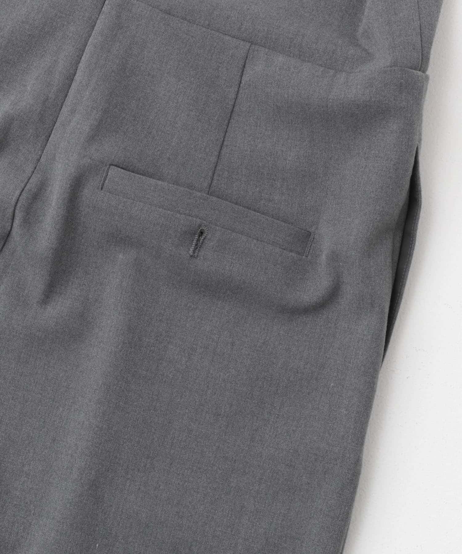 イージーケアVネックオールインワン GRAY 36