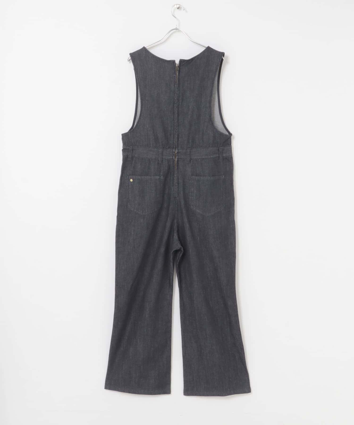 F by ROSSO　デニムリボンオールインワン INDIGO 36