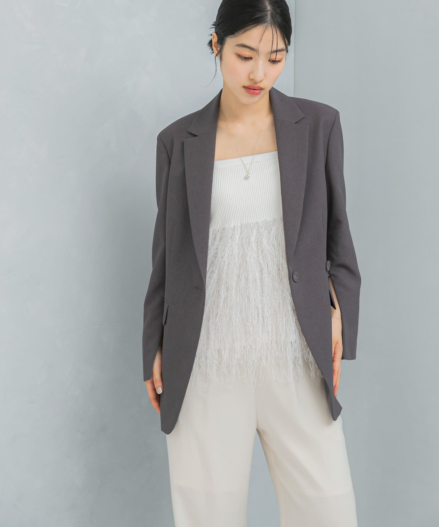 身長：168cm サイズ：38