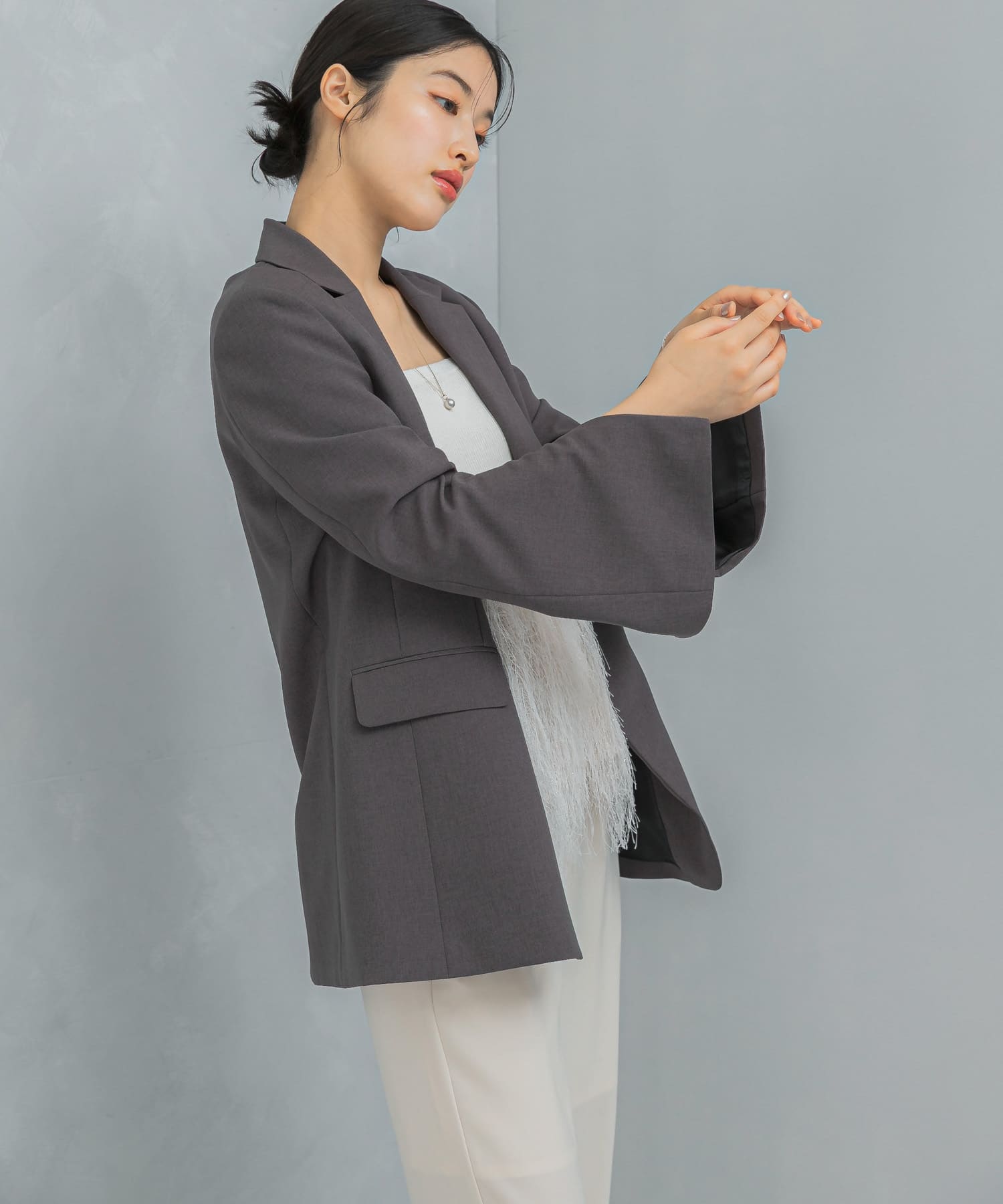 身長：168cm サイズ：38