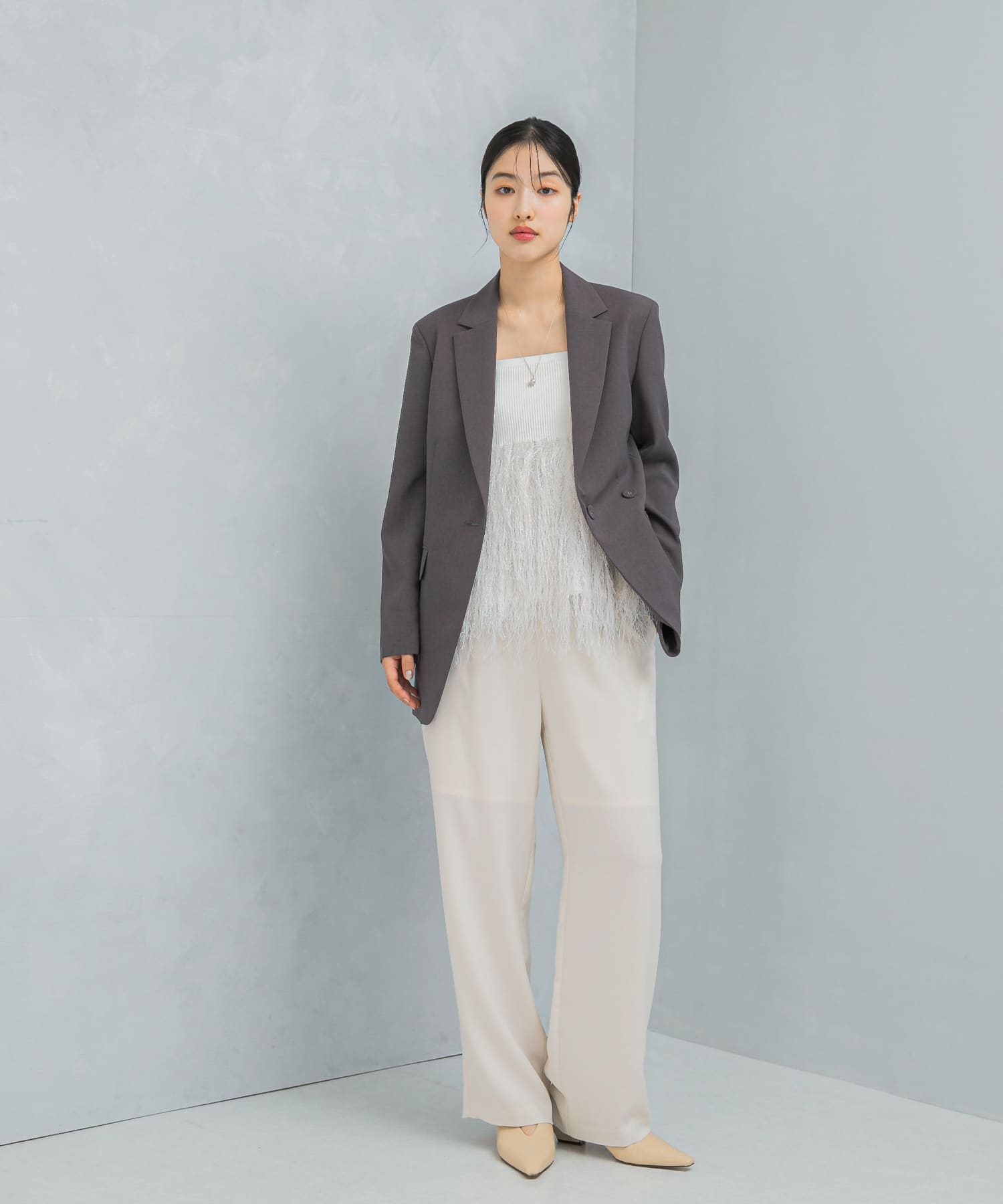 身長：168cm サイズ：38