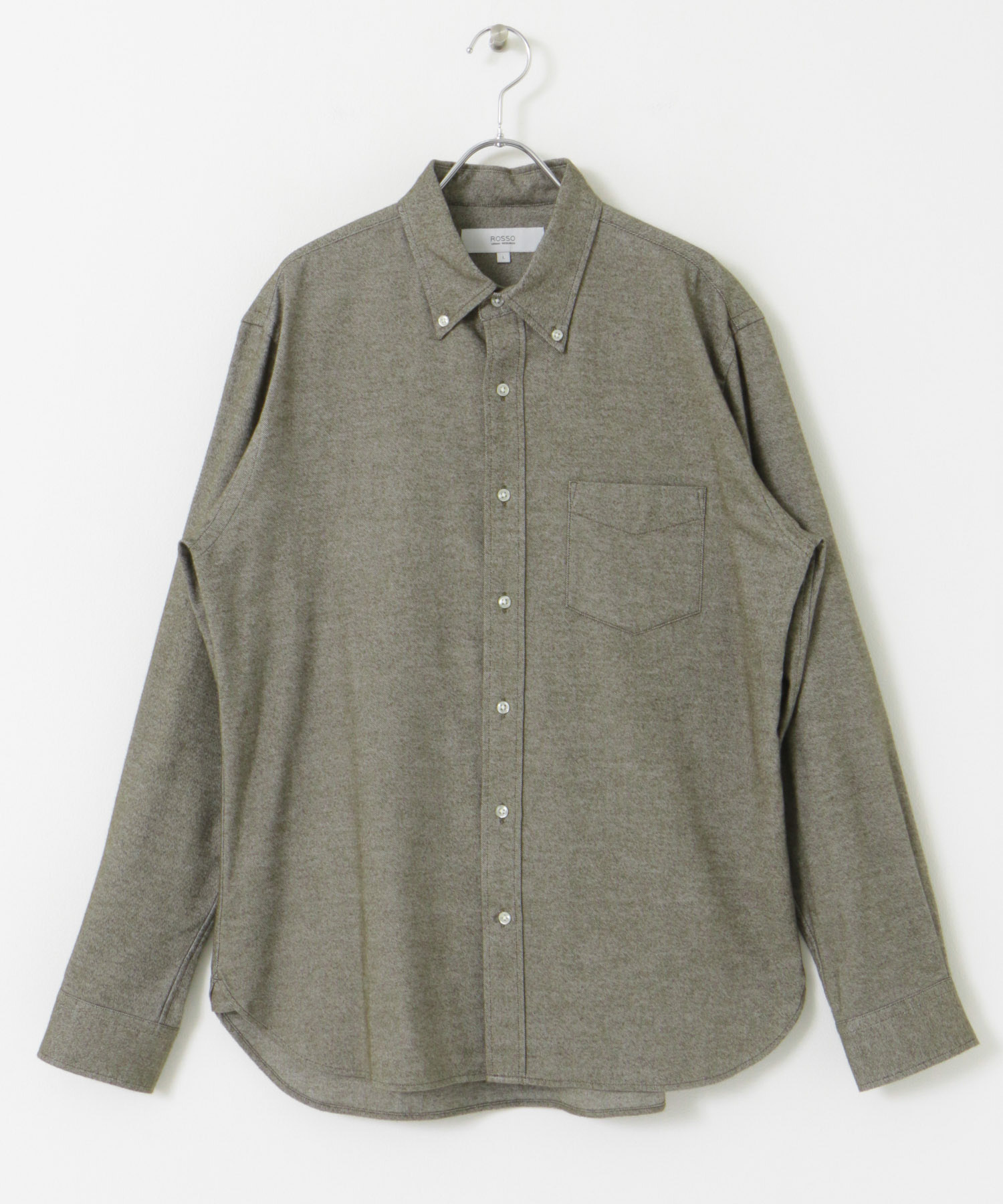 『抗菌 / 防臭』『XXLサイズあり』ハイパフォーマンスフランネルシャツ KHAKI S