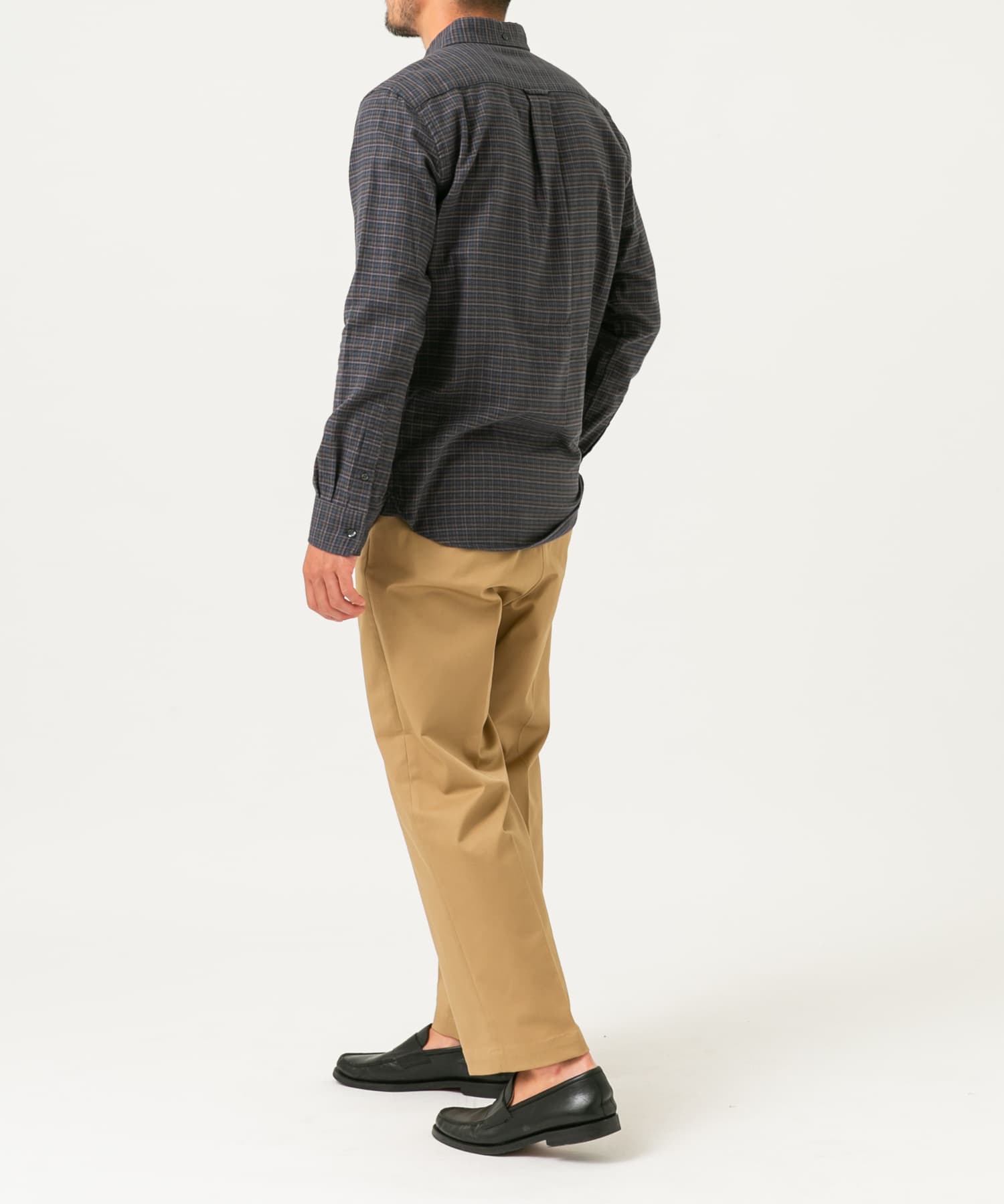 『抗菌 / 防臭』『XXLサイズあり』ハイパフォーマンスフランネルシャツ GRN CHECK M