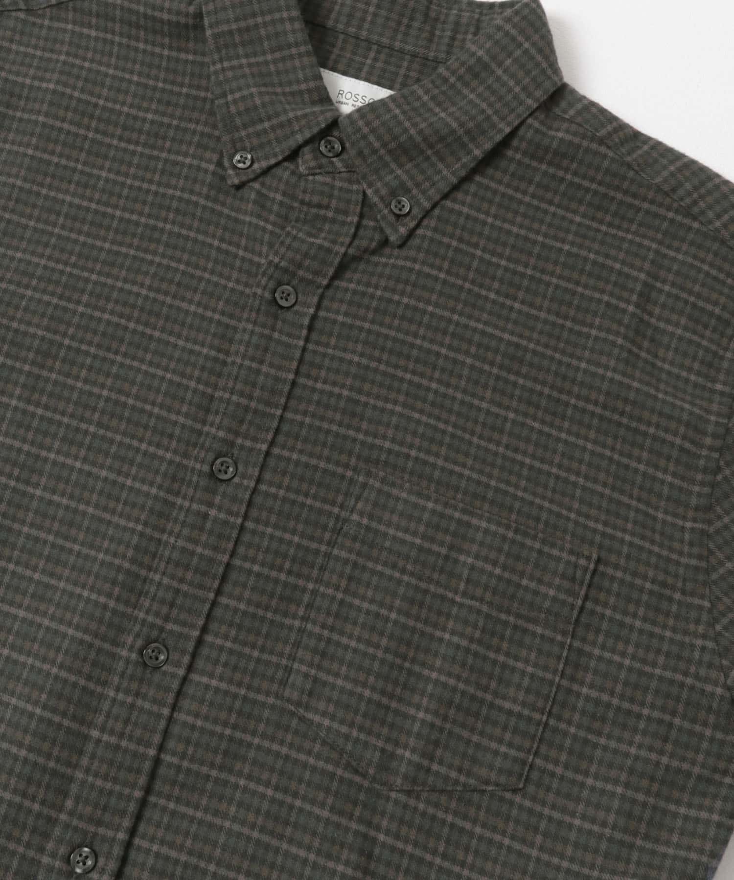 『抗菌 / 防臭』『XXLサイズあり』ハイパフォーマンスフランネルシャツ GRN CHECK S
